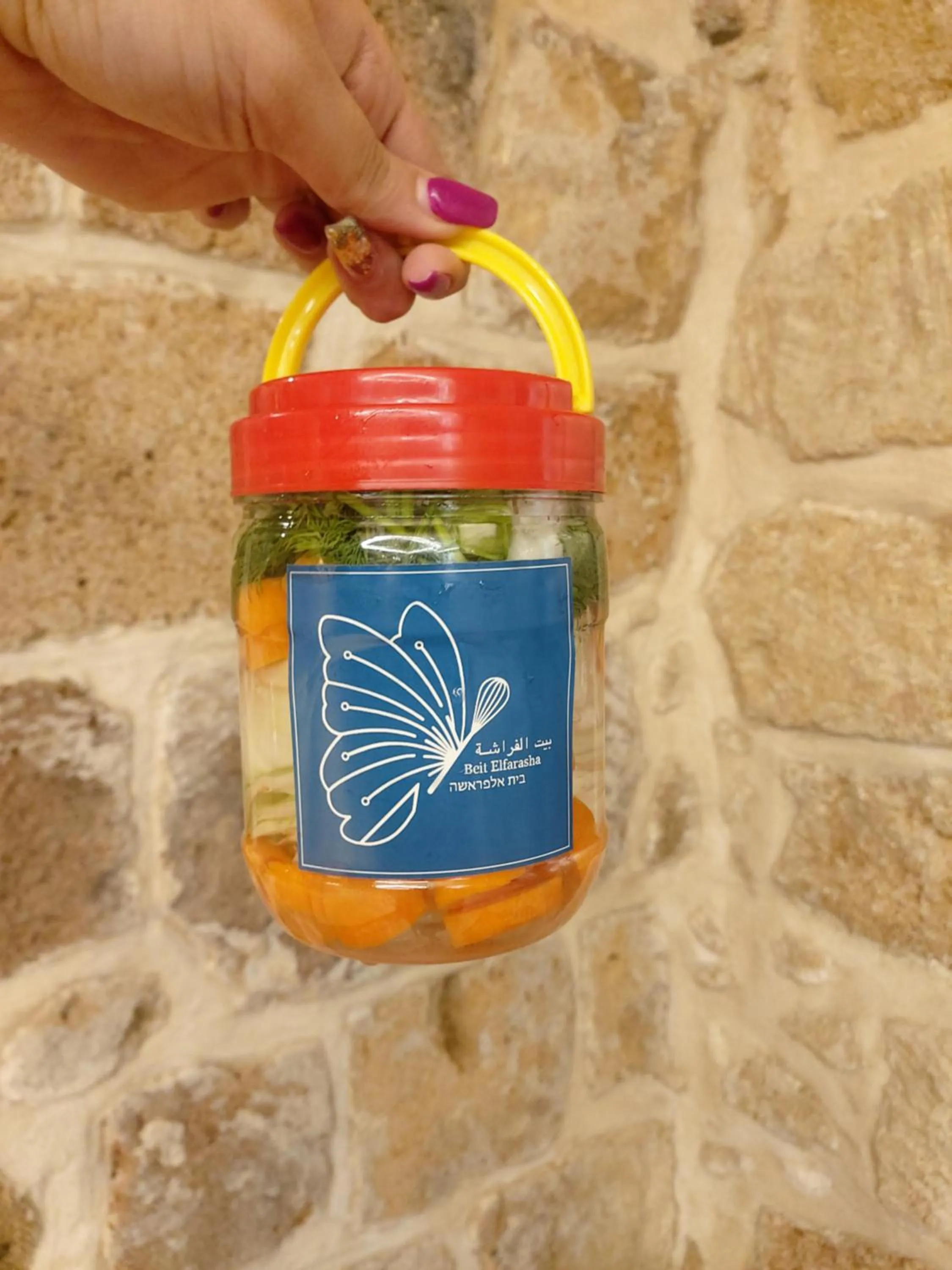 Food close-up in Beit Elfarasha