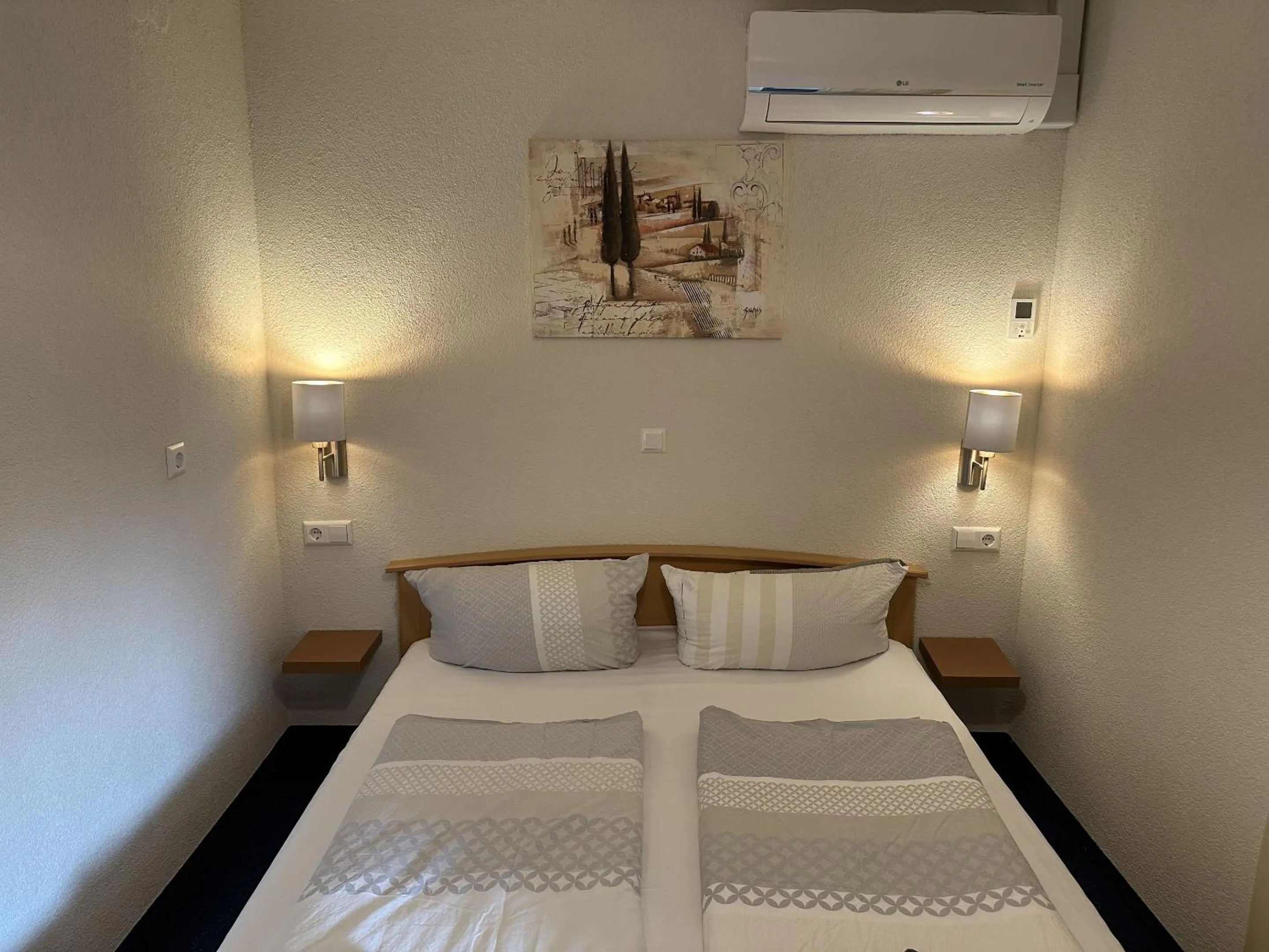 Bedroom, Bed in Gästehaus Elzblick