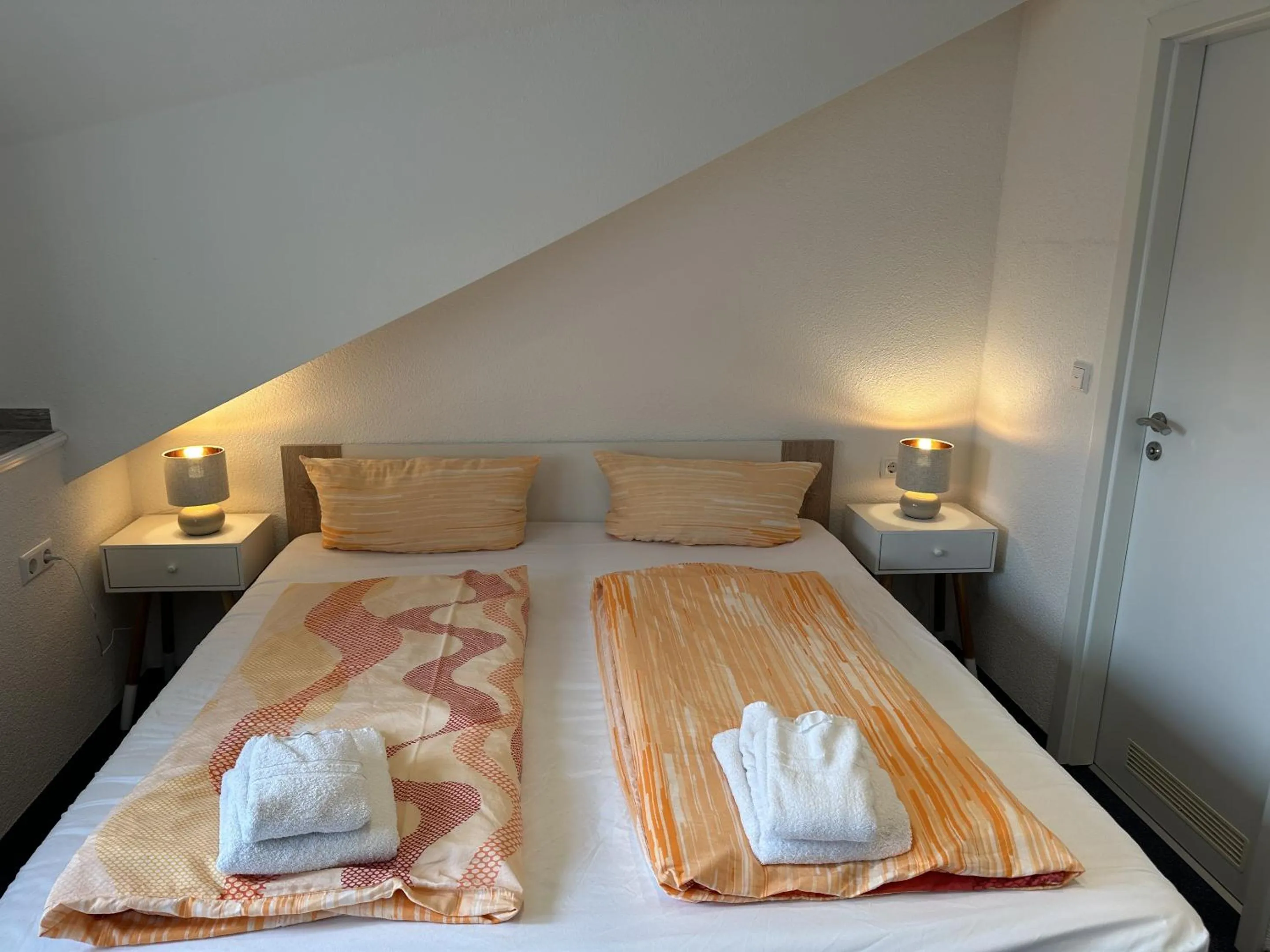 Bedroom, Bed in Gästehaus Elzblick