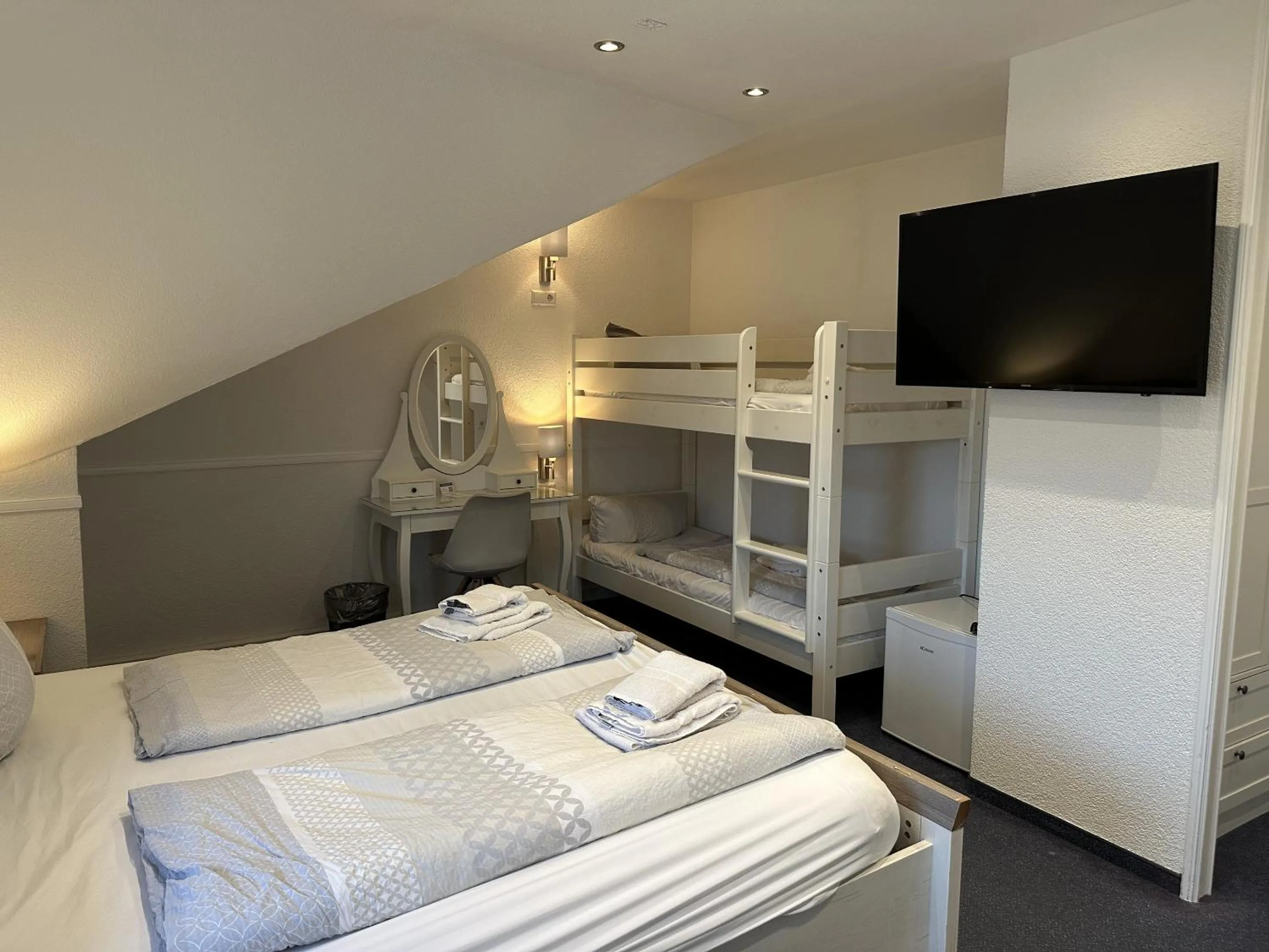 Bedroom, Bed in Gästehaus Elzblick
