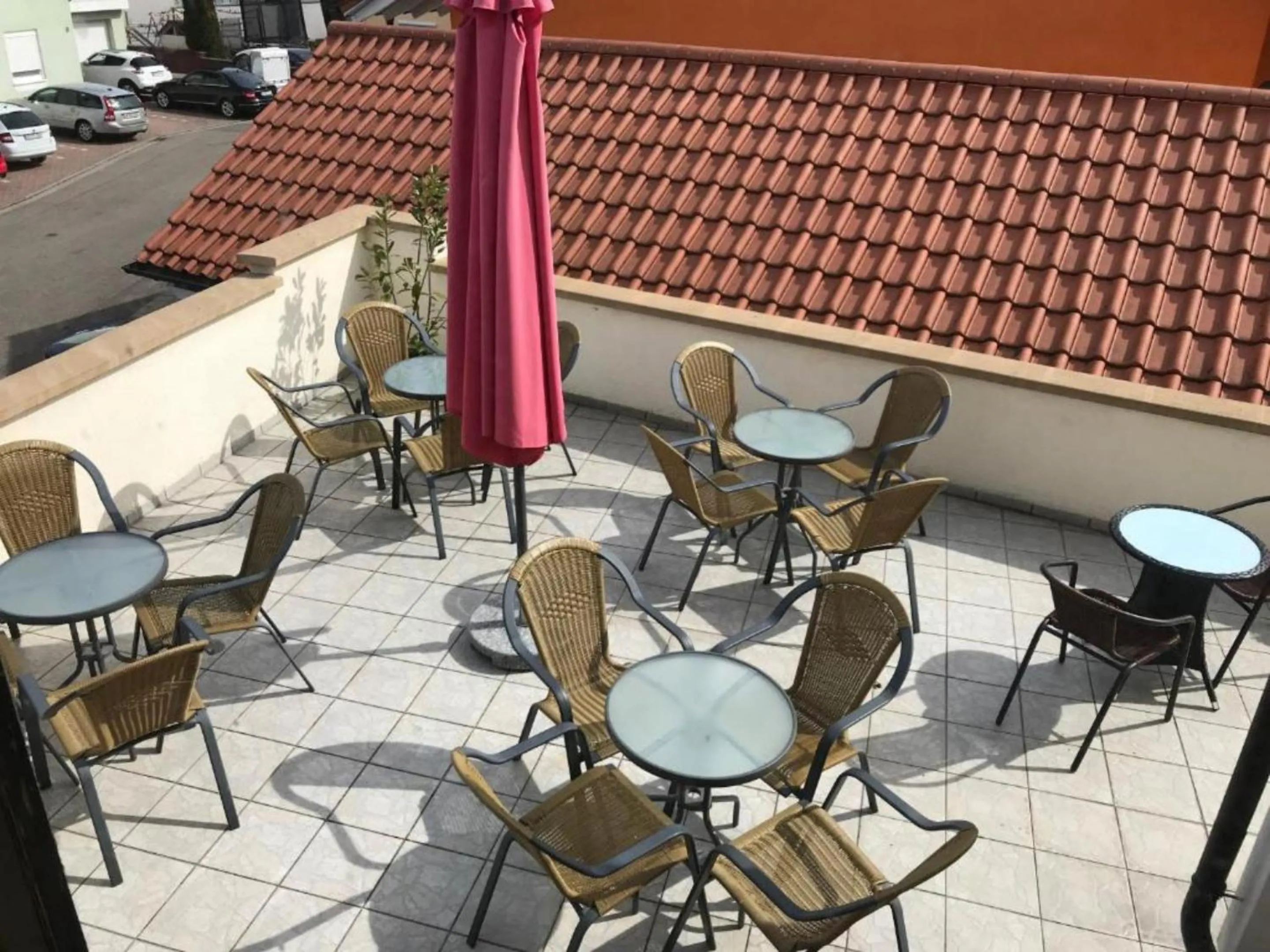 Patio in Gästehaus Elzblick