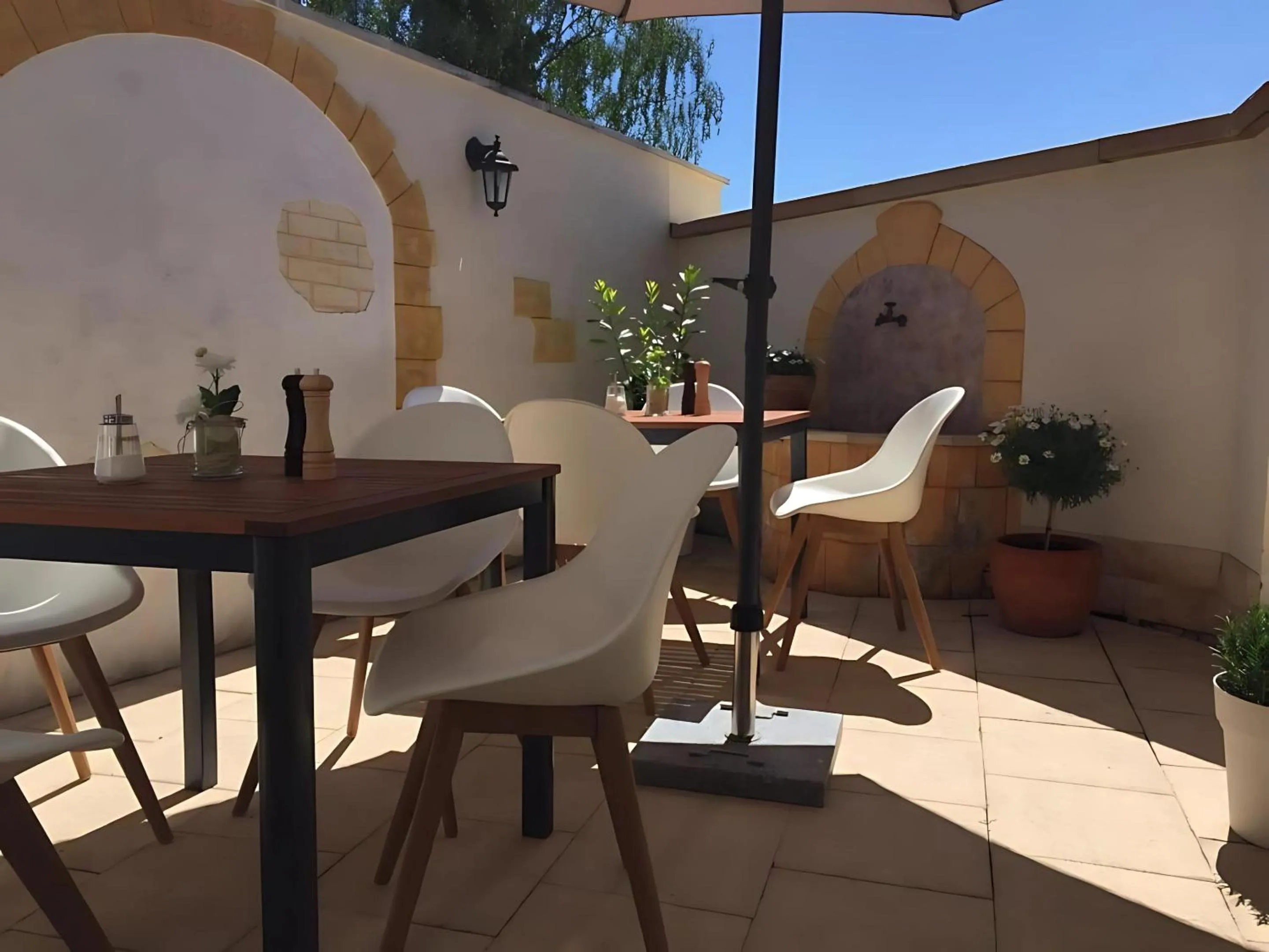 Patio in Gästehaus Elzblick