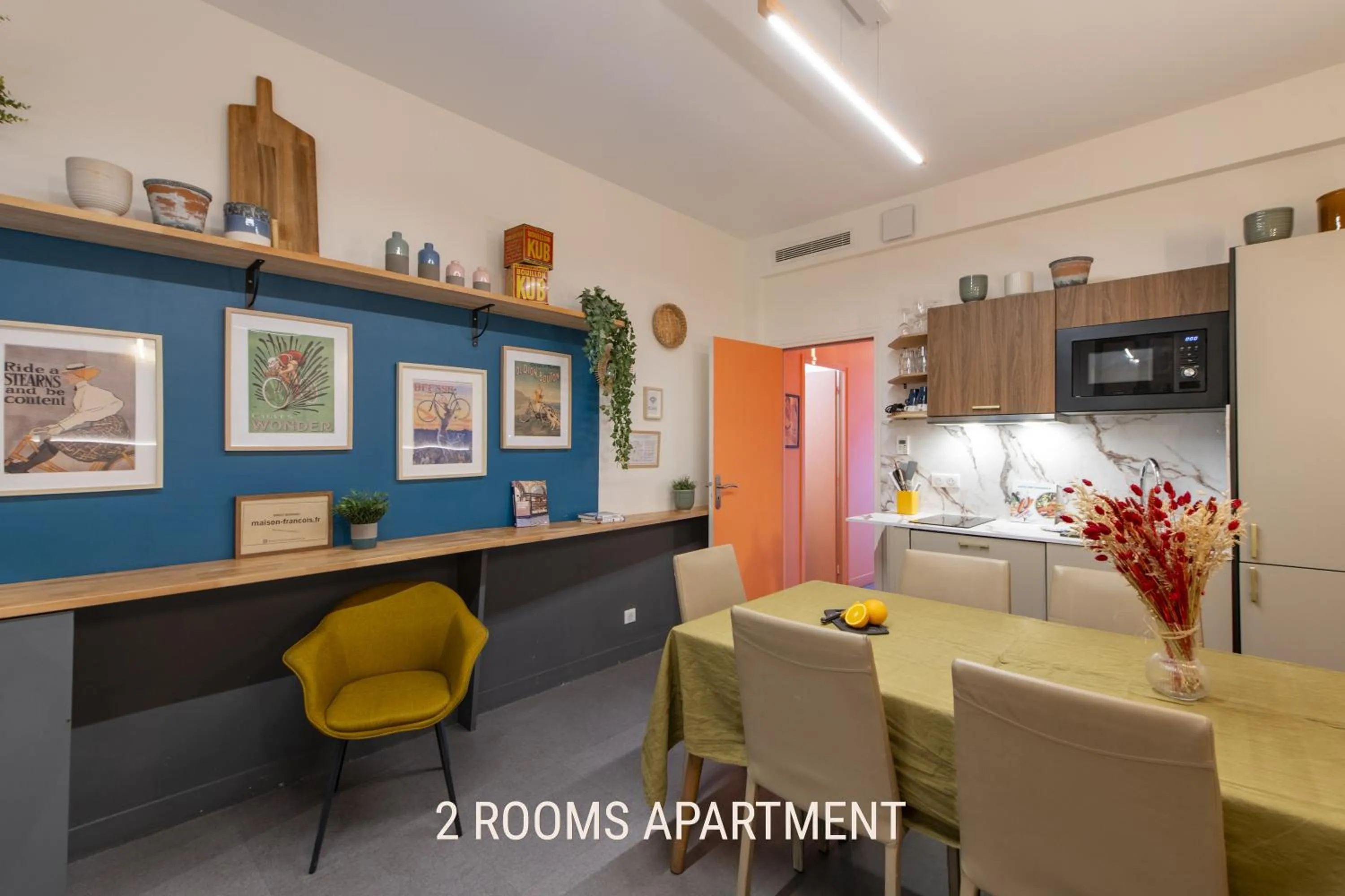 MAISON FRANCOIS Paris - Two rooms apartment & - OR Studio - Linkable together
