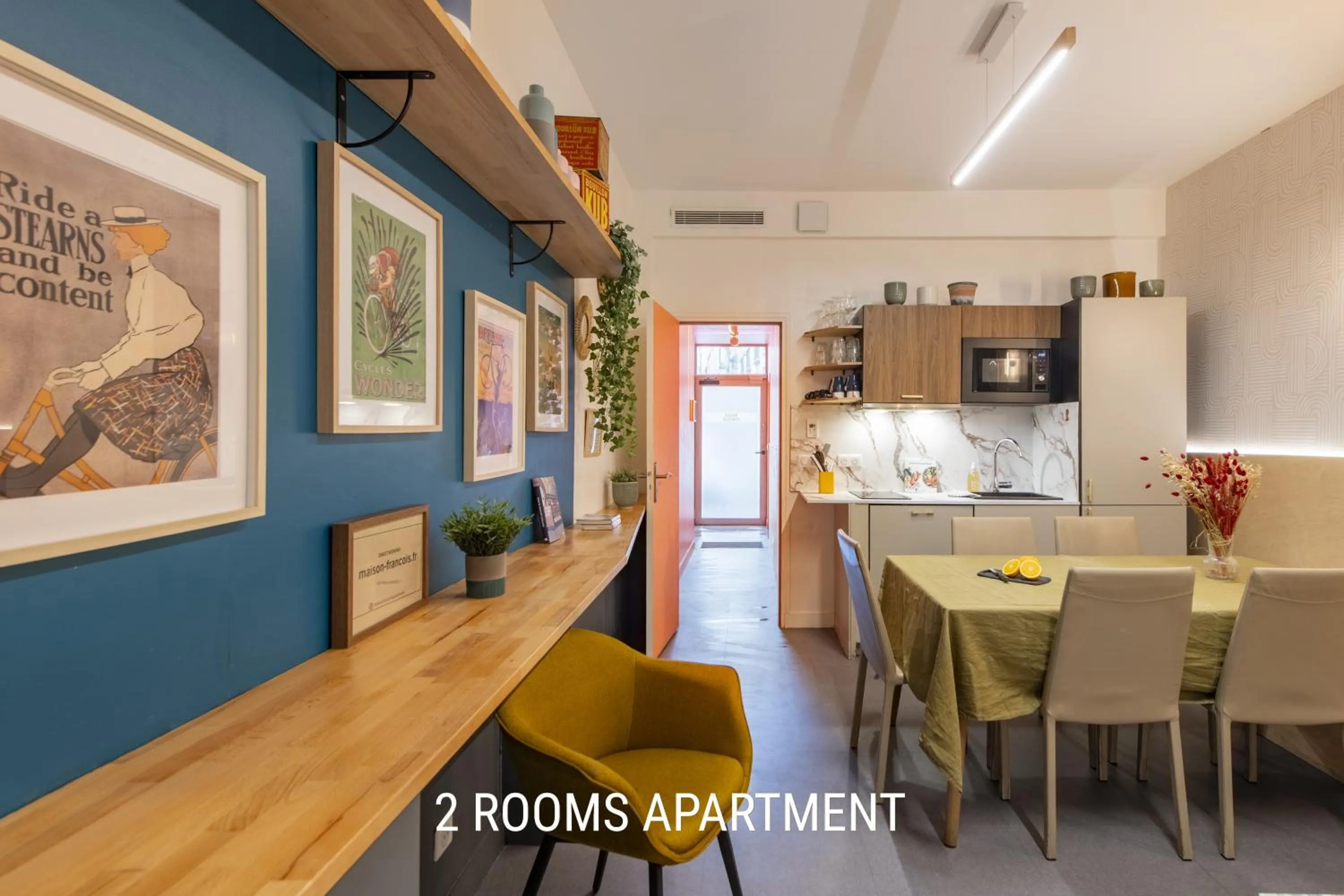 MAISON FRANCOIS Paris - Two rooms apartment & - OR Studio - Linkable together