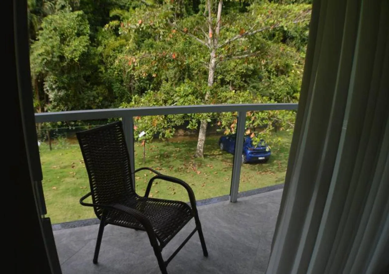 Balcony/Terrace in Pousada Cantinho da Praia