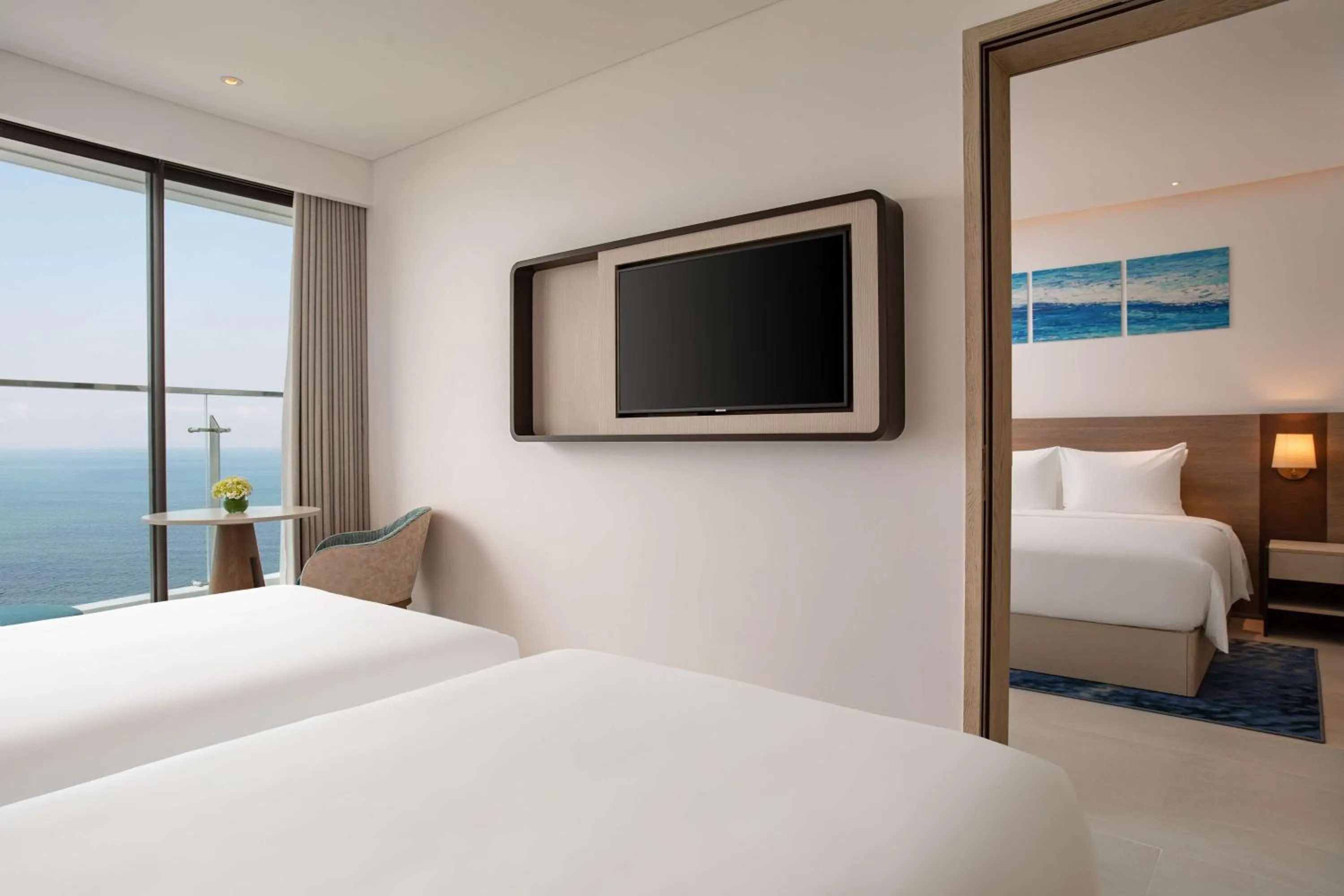 Photo of the whole room, Bed in Radisson Hotel Danang