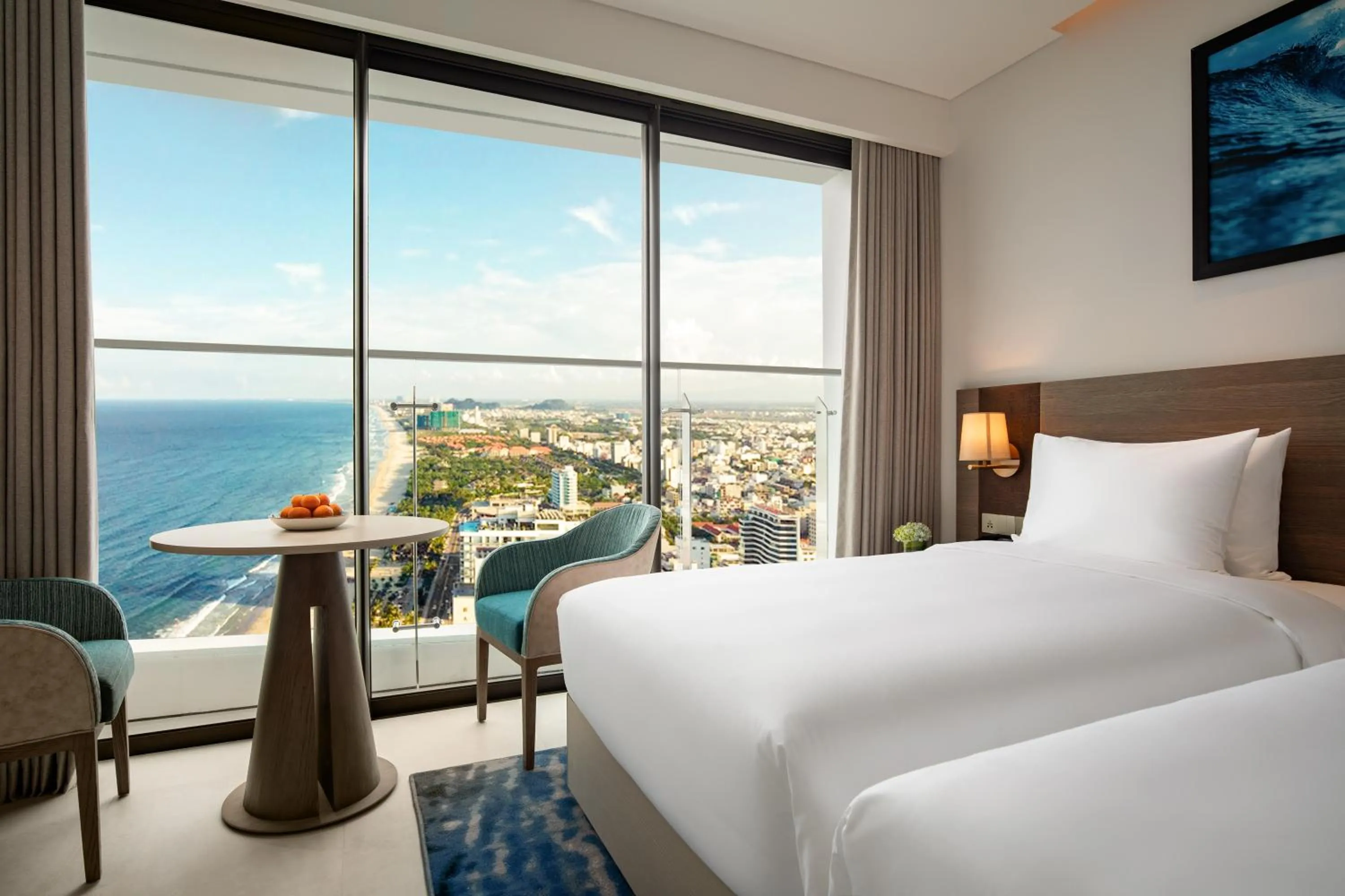 View (from property/room), Bed in Radisson Hotel Danang