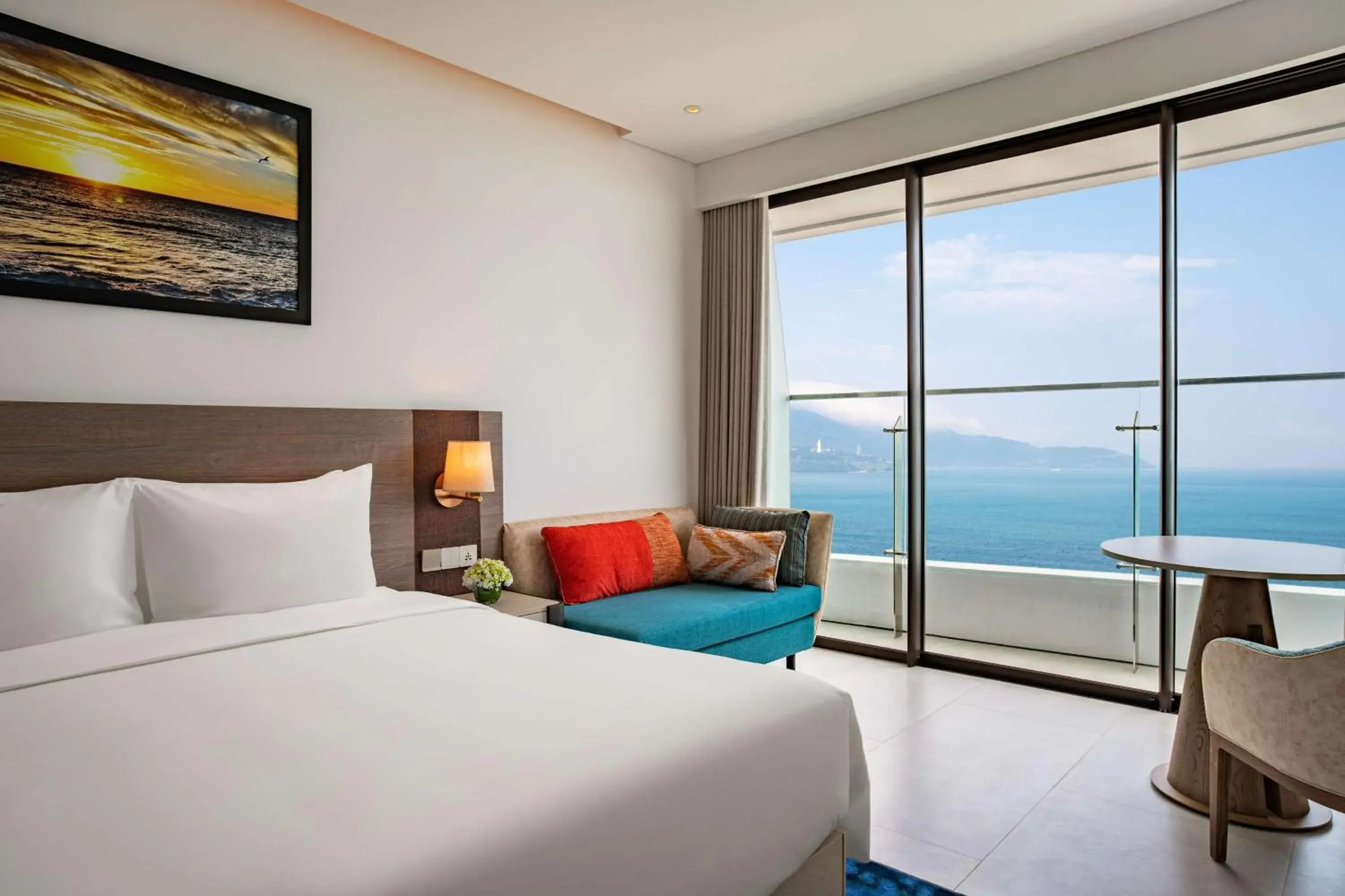 View (from property/room), Bed in Radisson Hotel Danang View (from property/room), Bed in Radisson Hotel Danang