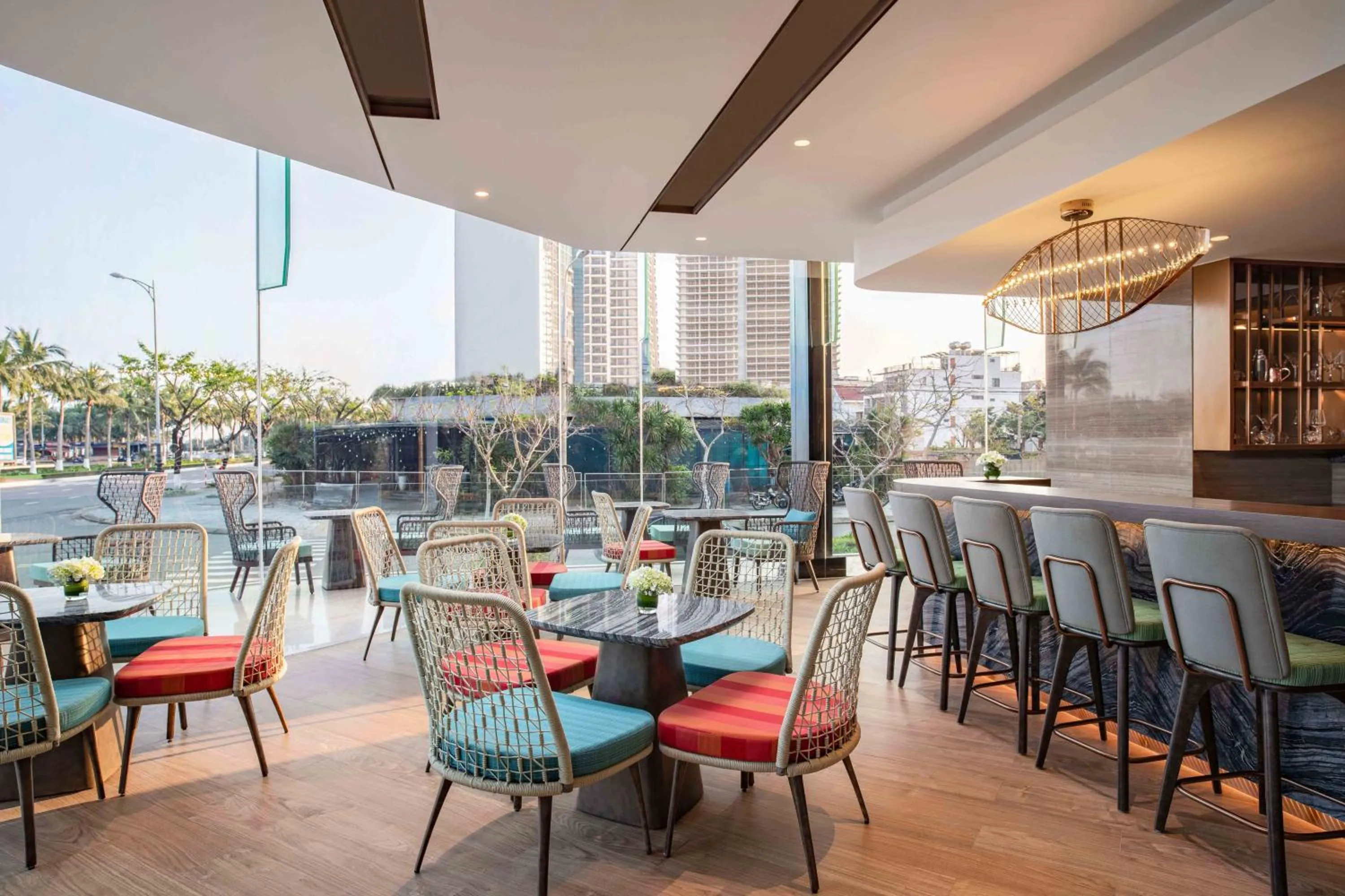 Lobby or reception in Radisson Hotel Danang