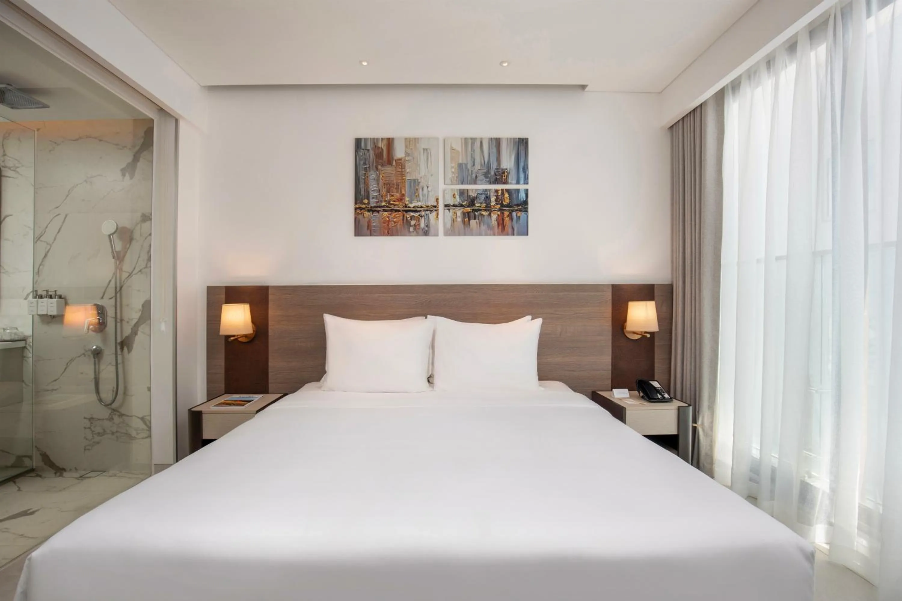 Bed in Radisson Hotel Danang