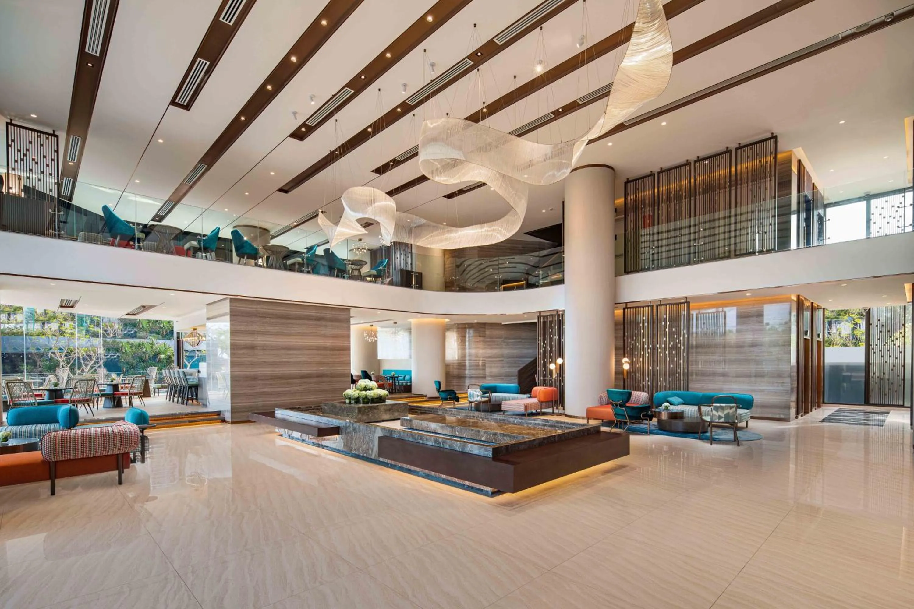 Lobby or reception in Radisson Hotel Danang