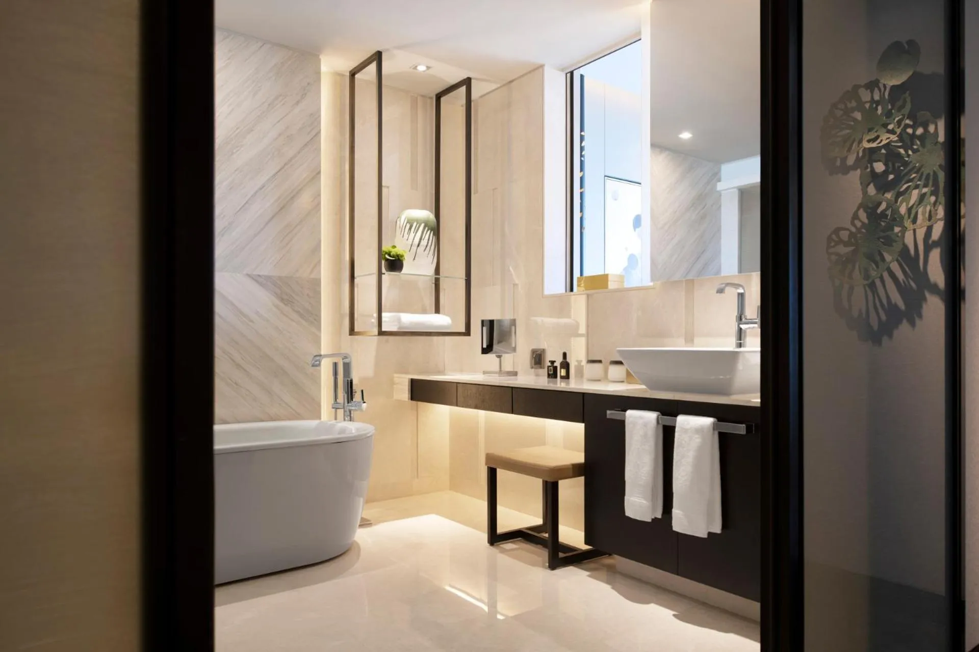 Bathroom in New World Shenyang Hotel