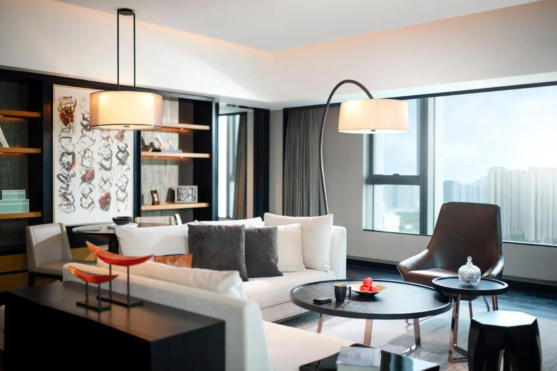 Living room in New World Shenyang Hotel Living room in New World Shenyang Hotel