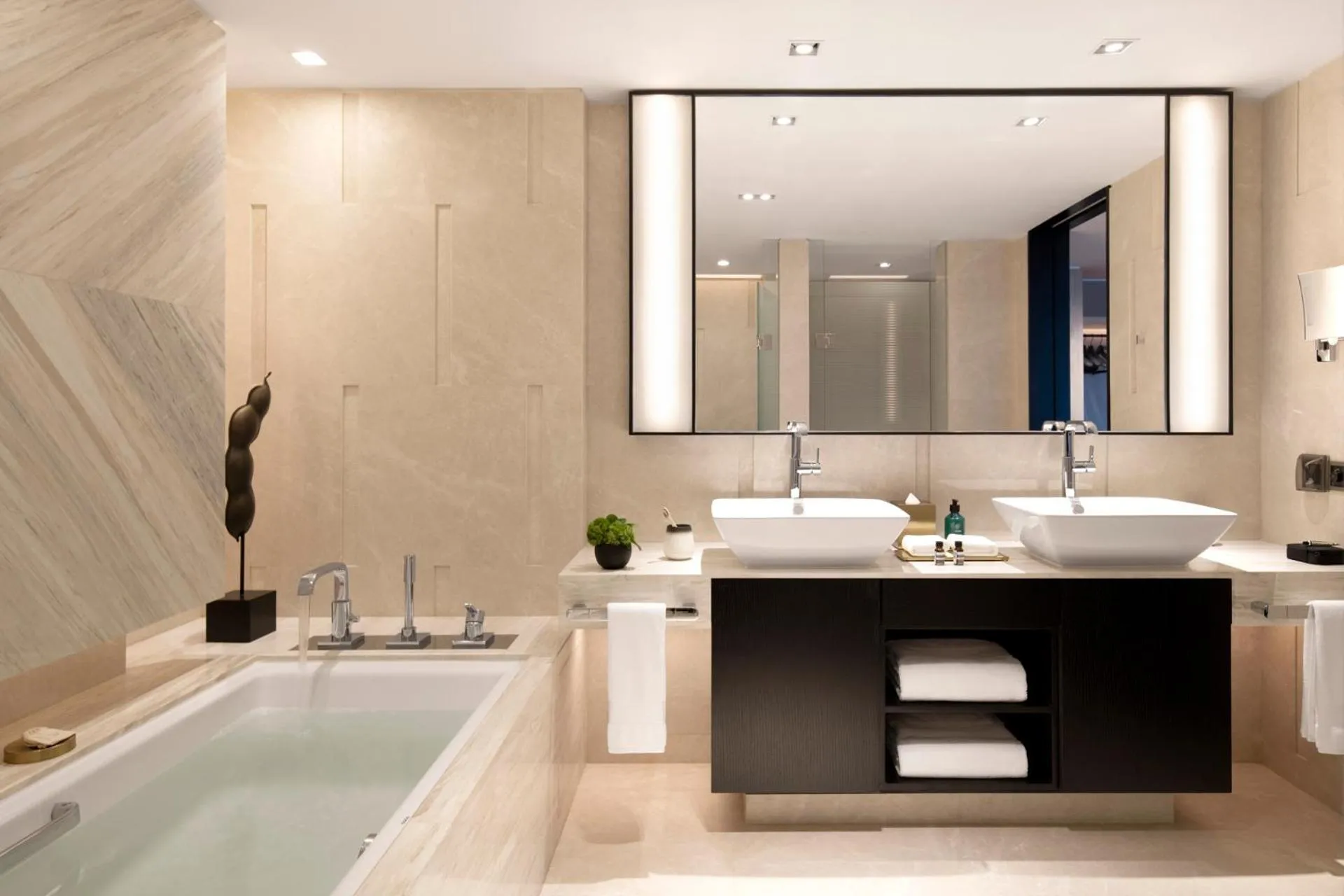 Bathroom in New World Shenyang Hotel