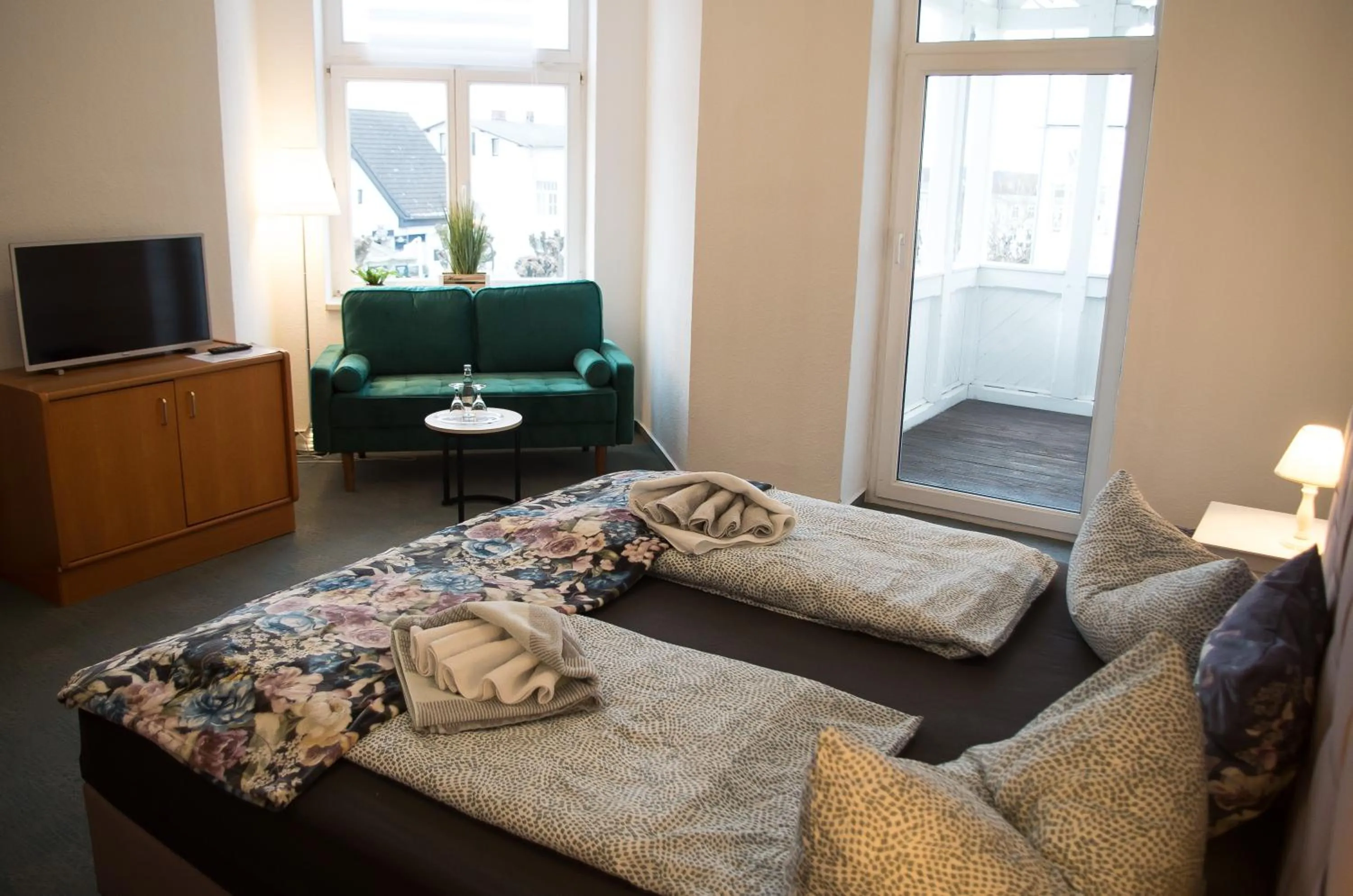 Bed in Hotel Villa Elisabeth