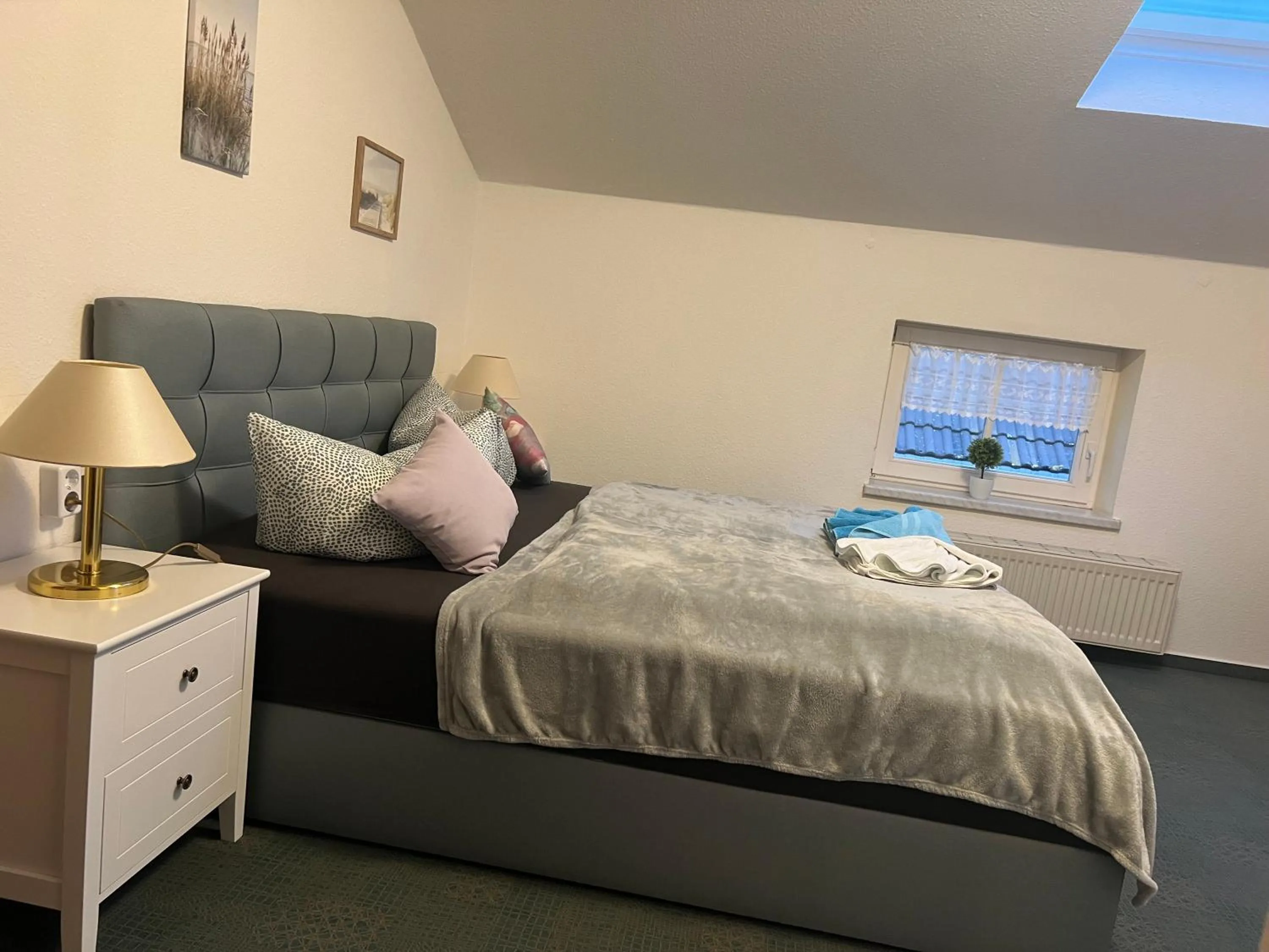 Bed in Hotel Villa Elisabeth