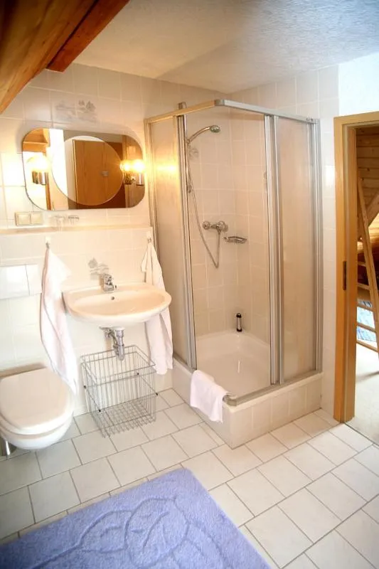 Bathroom in Landhotel Villa Foresta