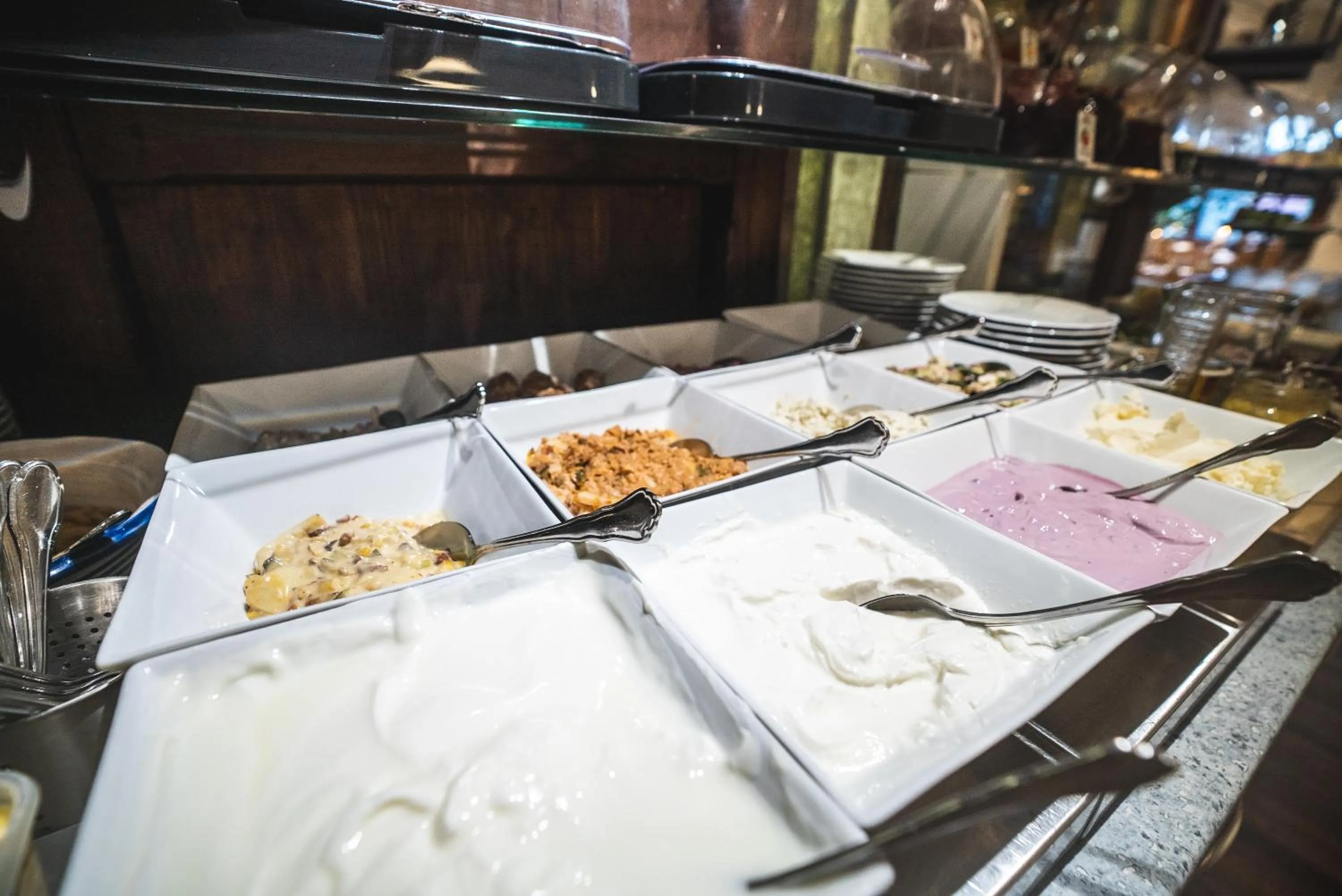 Buffet breakfast in Landhotel Villa Foresta