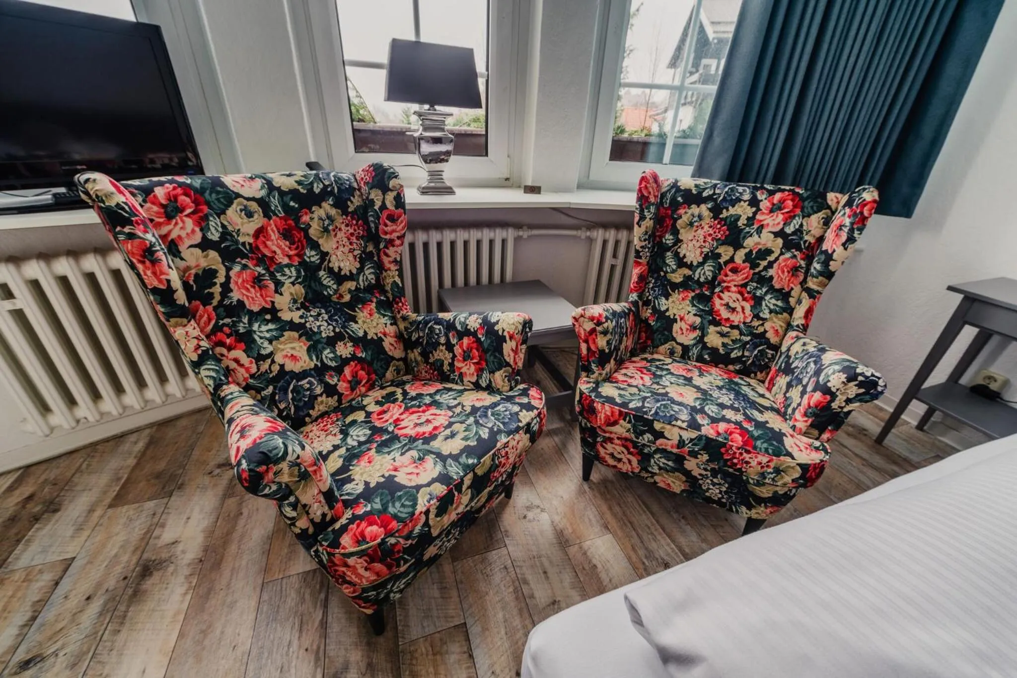 Seating area in Landhotel Villa Foresta