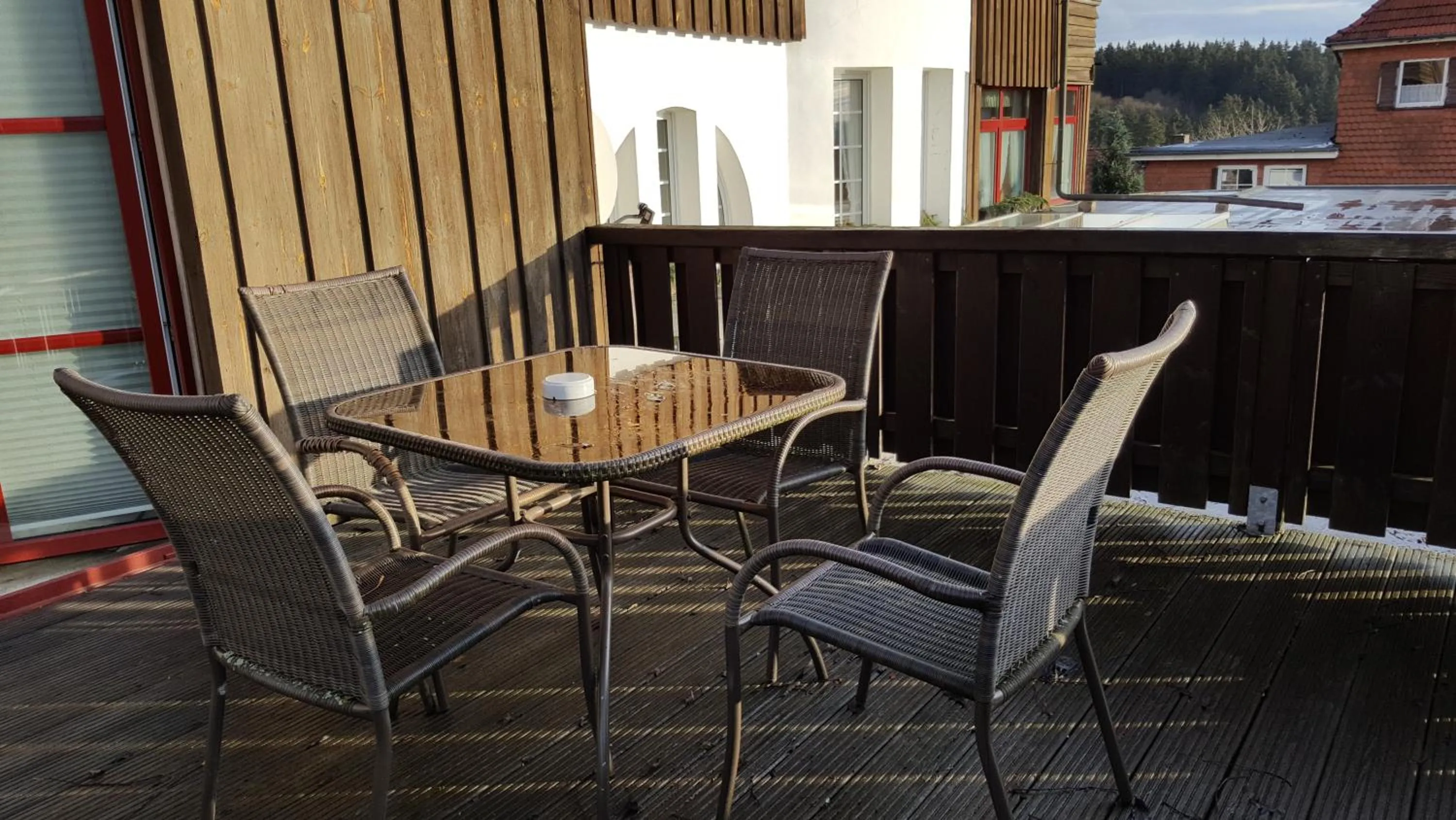 Balcony/Terrace in Landhotel Villa Foresta