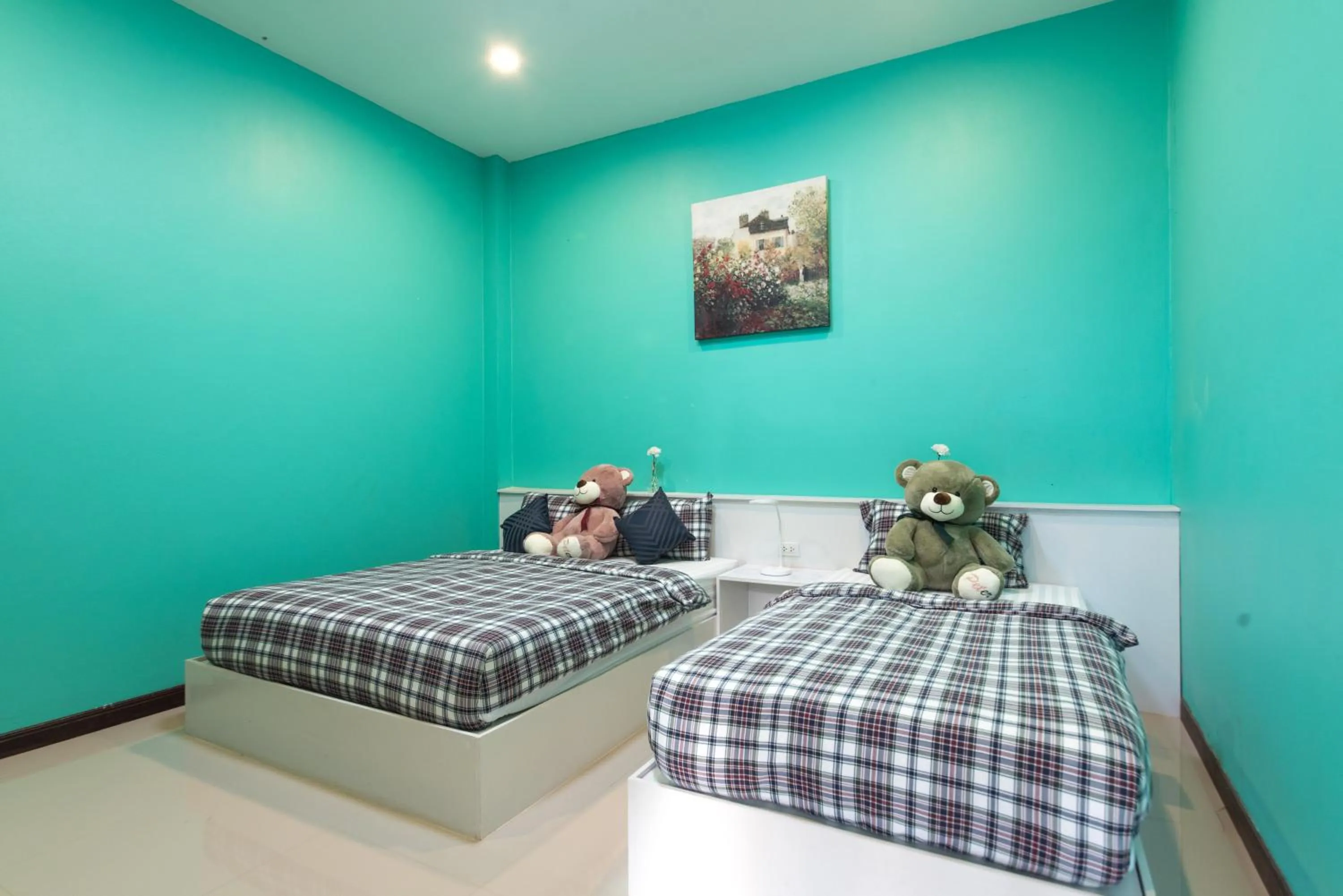 Bed in Mont Blanc Base Camp Khaoyai