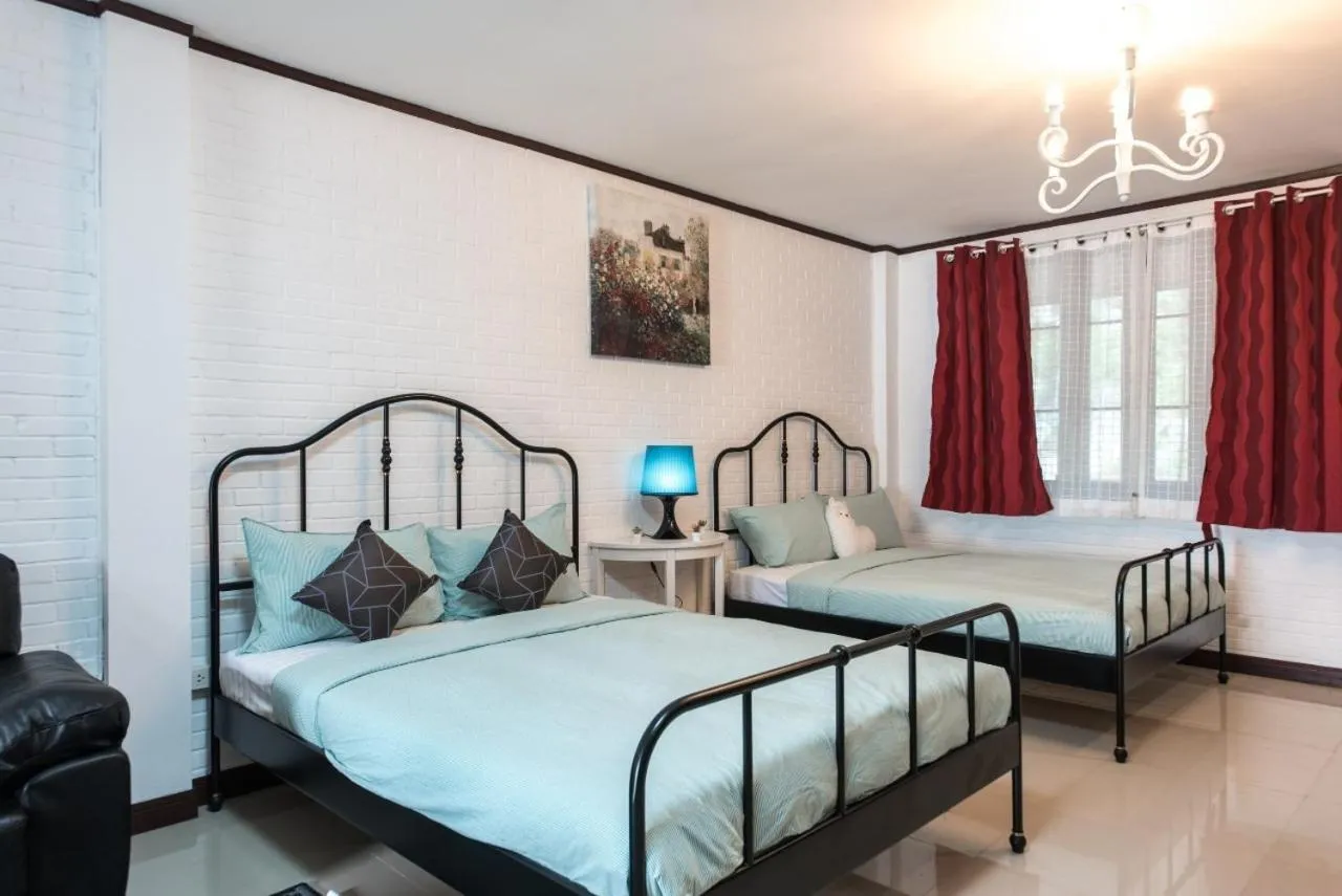 Bed in Mont Blanc Base Camp Khaoyai