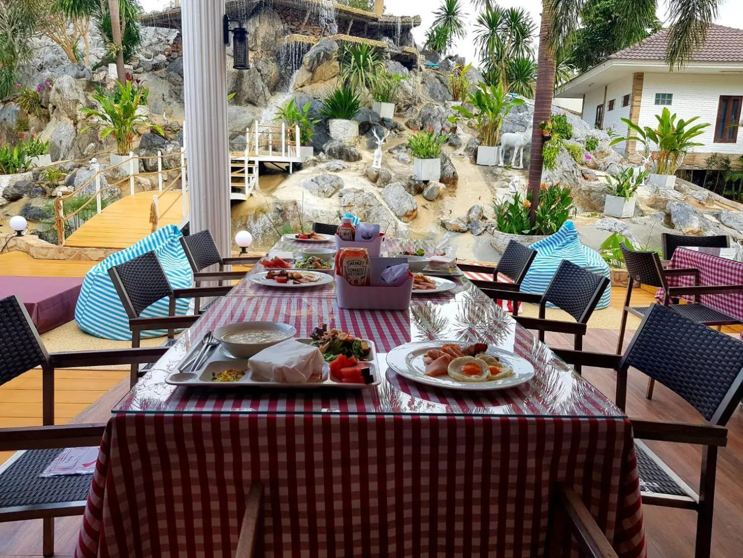 Breakfast in Mont Blanc Base Camp Khaoyai