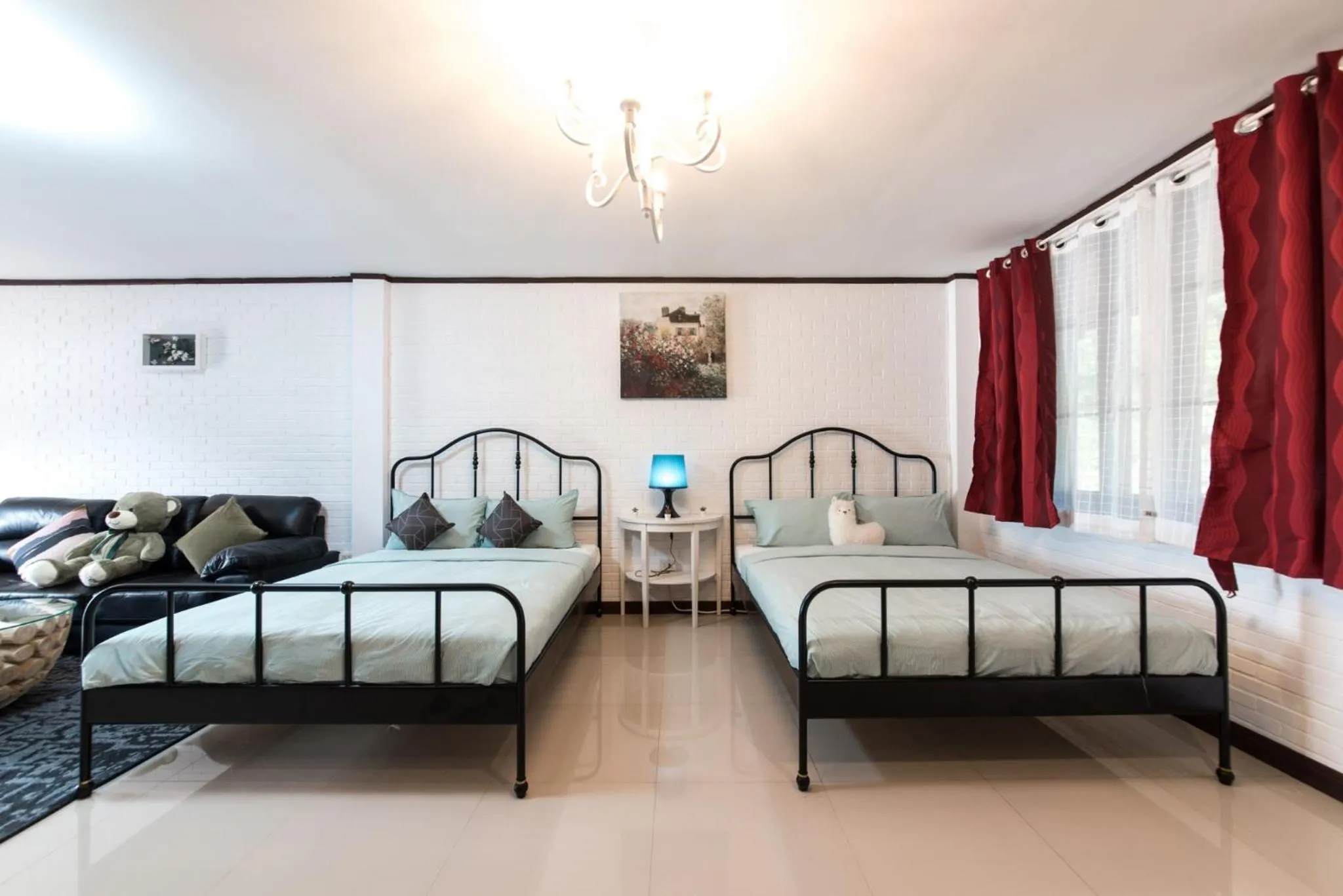 Bed in Mont Blanc Base Camp Khaoyai