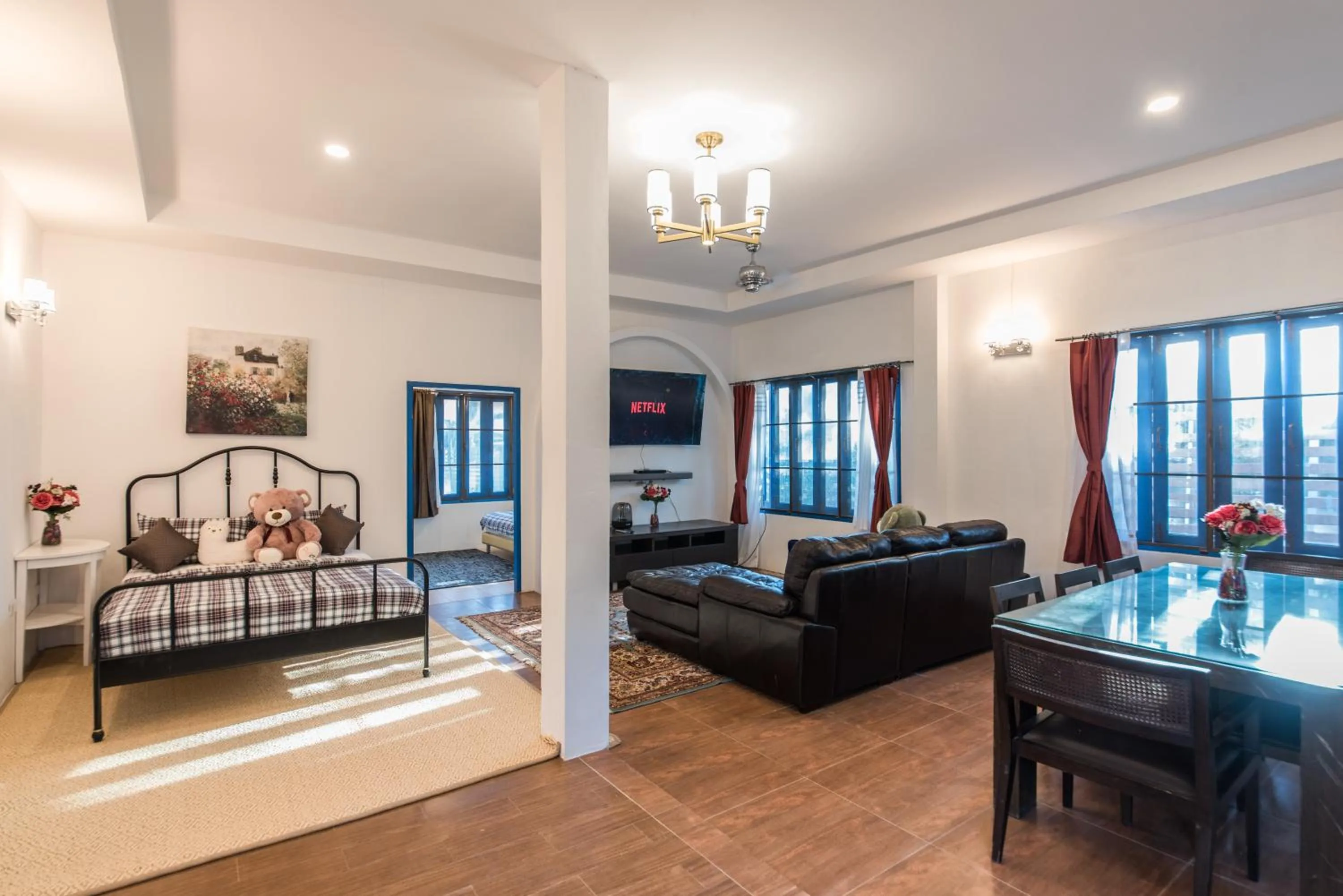 Bed in Mont Blanc Base Camp Khaoyai