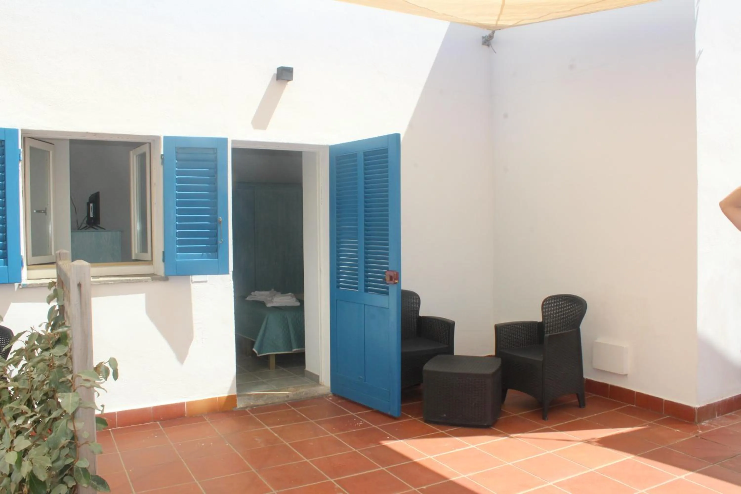 Seating area in Vel Marì - Rooms on the Beach