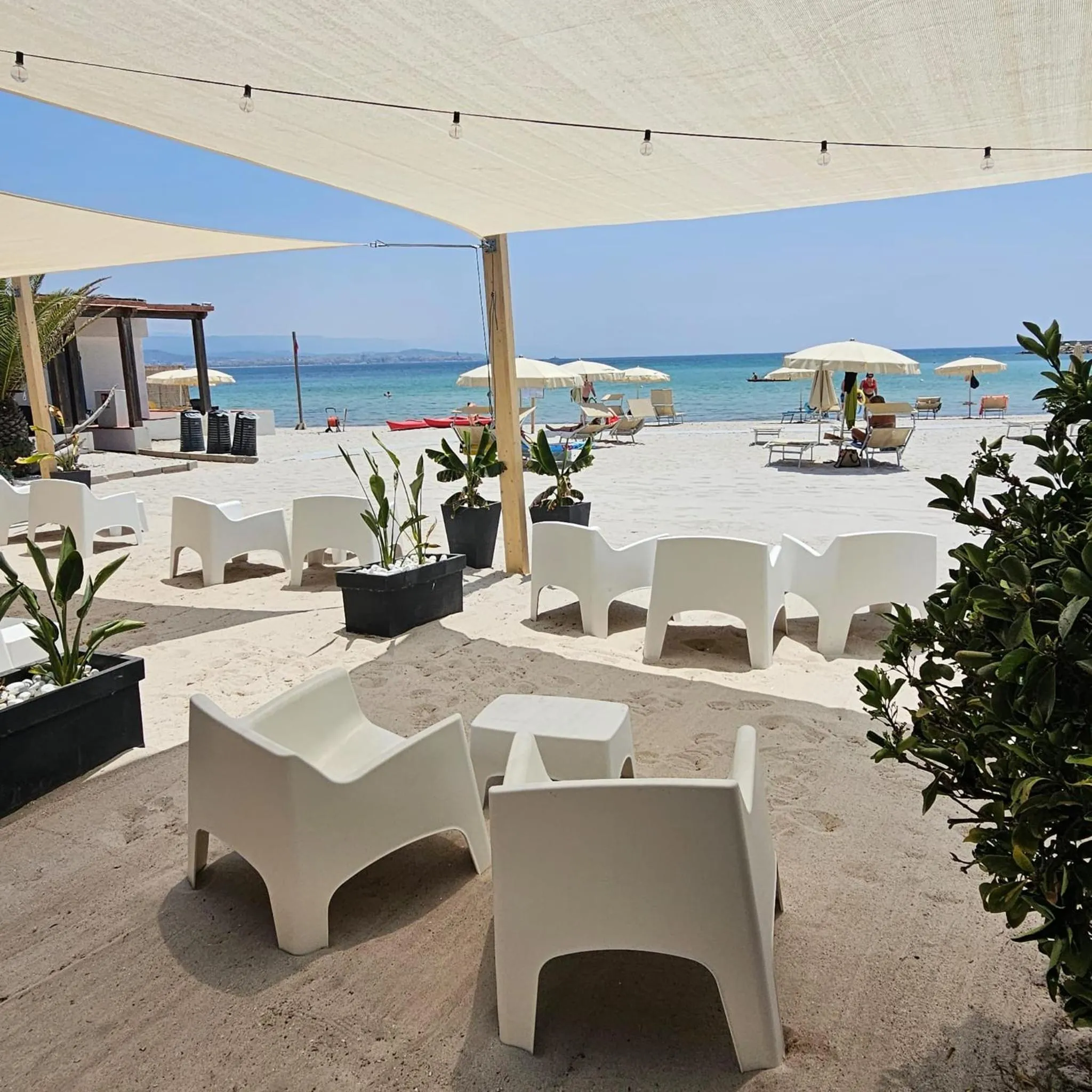 Living room in Vel Marì - Rooms on the Beach