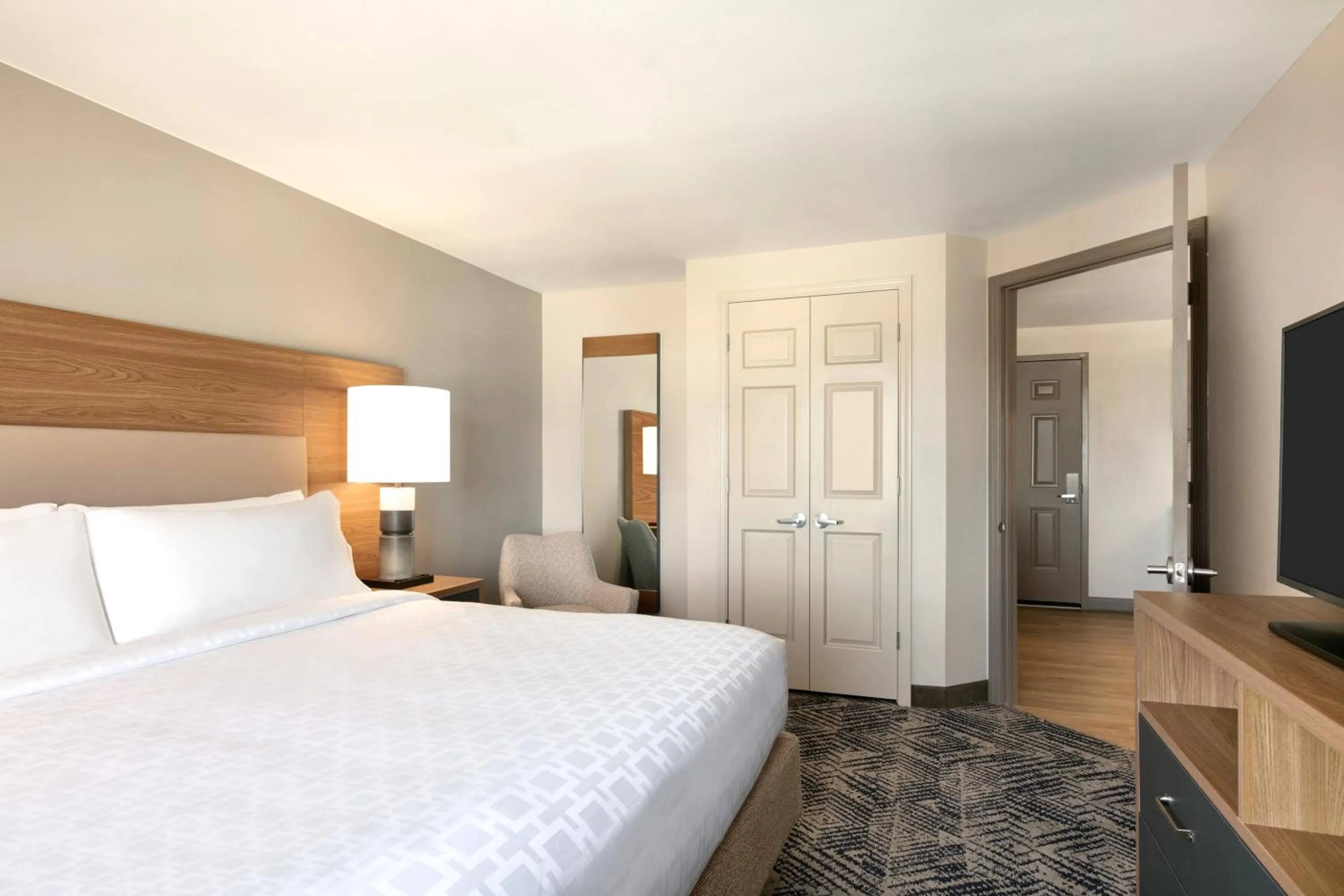 Bed in Candlewood Suites - Asheville Downtown by IHG