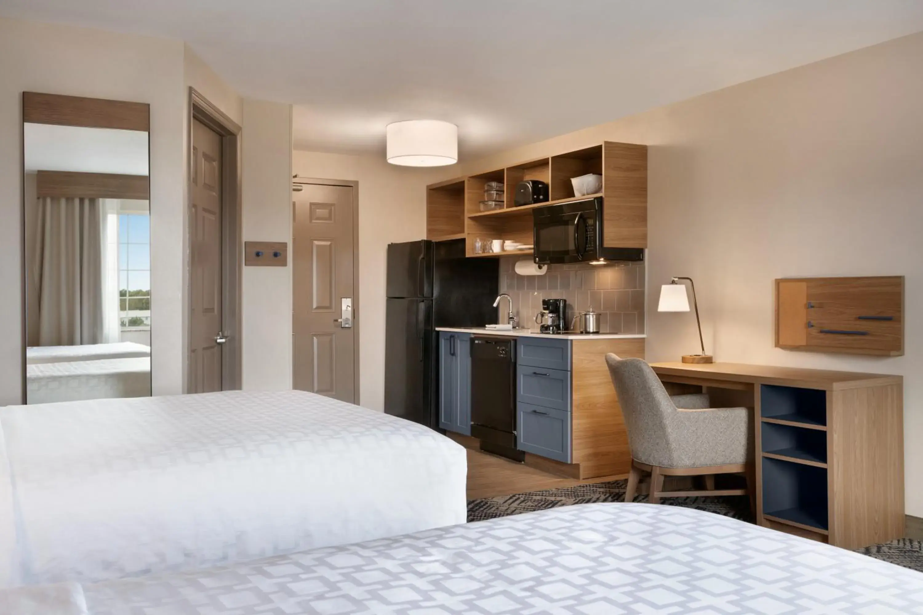 Photo of the whole room, Bed in Candlewood Suites - Asheville Downtown by IHG Photo of the whole room, Bed in Candlewood Suites - Asheville Downtown by IHG