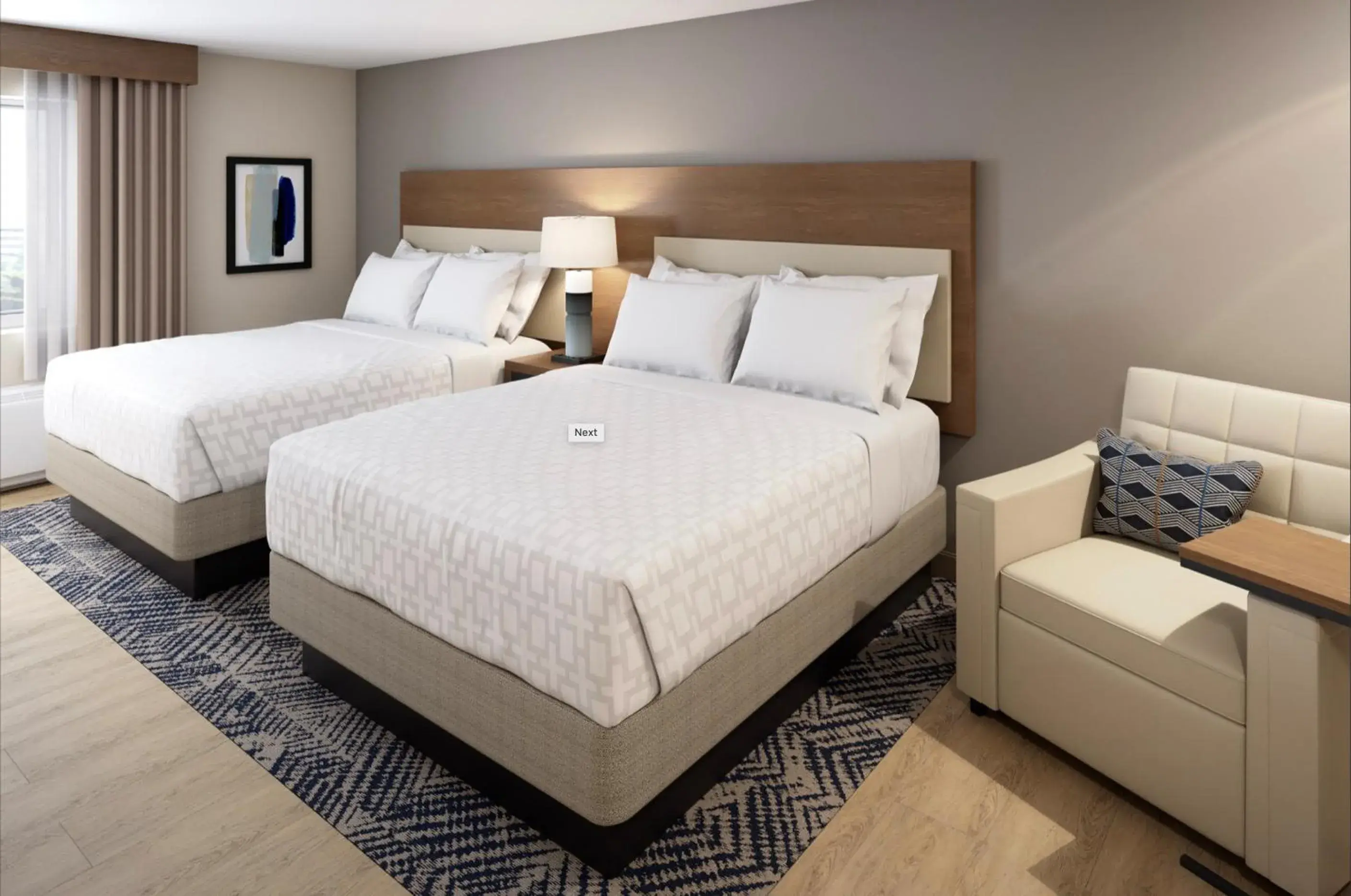 Bed in Candlewood Suites - Asheville Downtown by IHG Bed in Candlewood Suites - Asheville Downtown by IHG