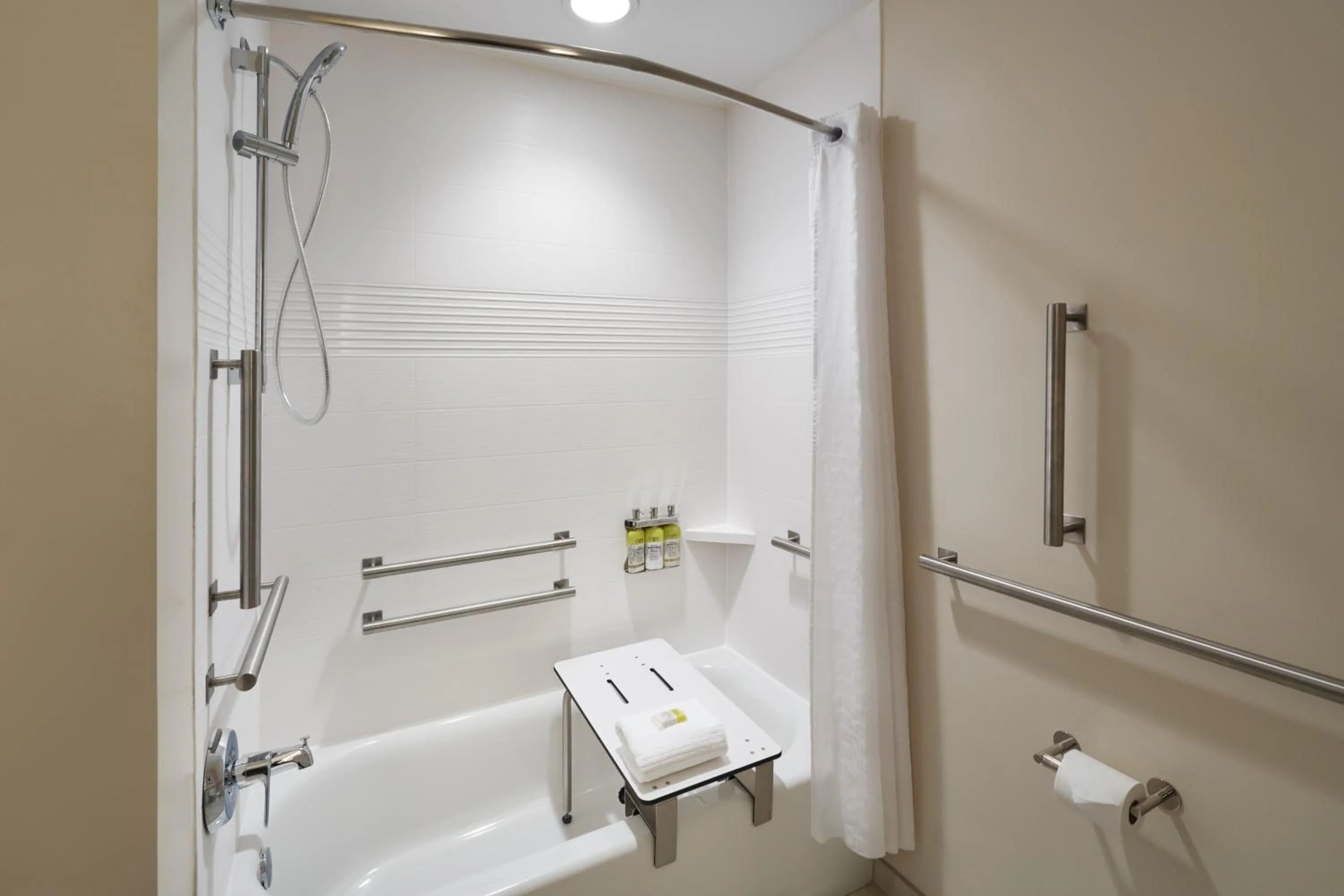 Bathroom in Candlewood Suites - Asheville Downtown by IHG