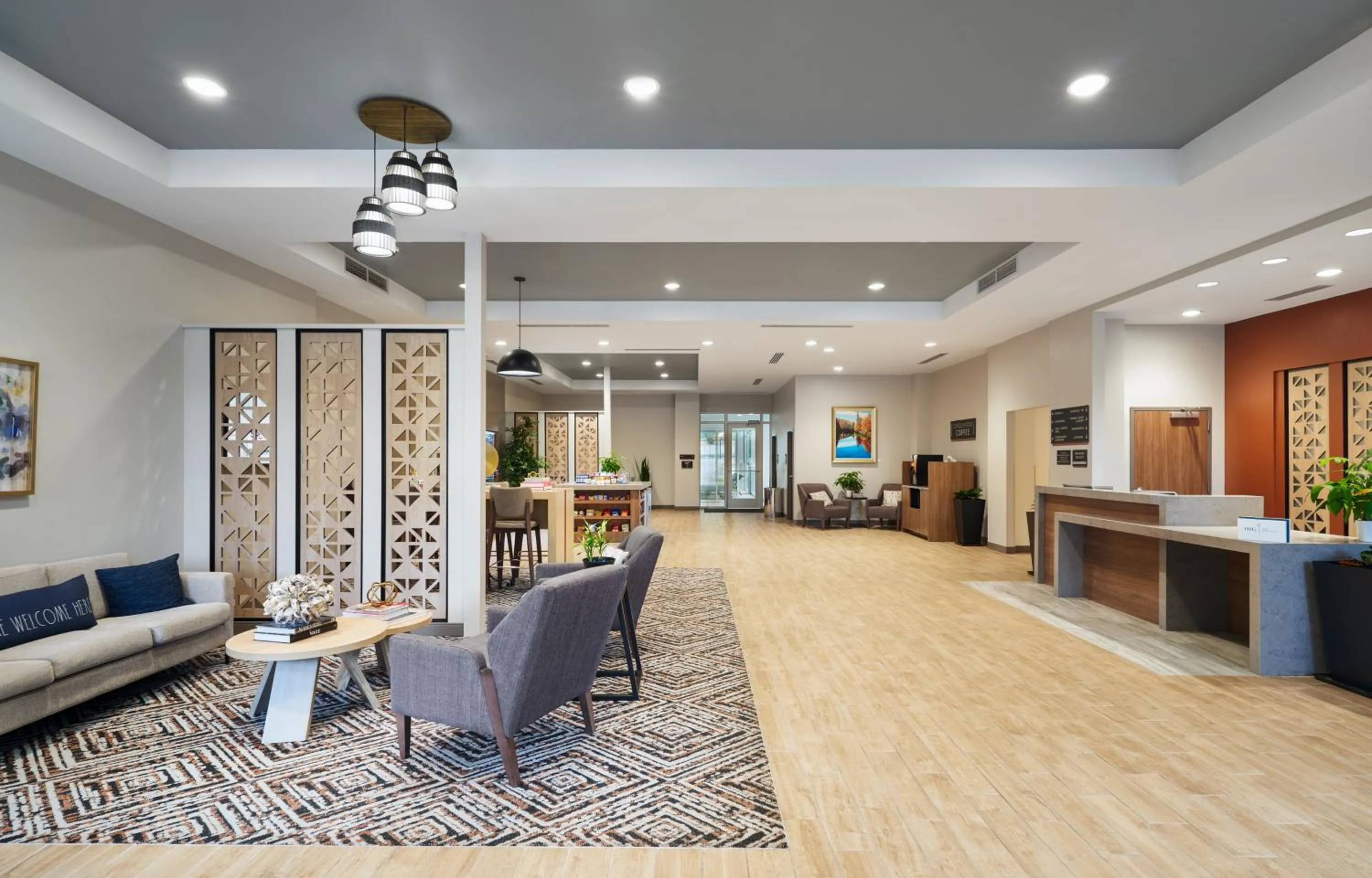 Lobby or reception in Candlewood Suites - Asheville Downtown by IHG