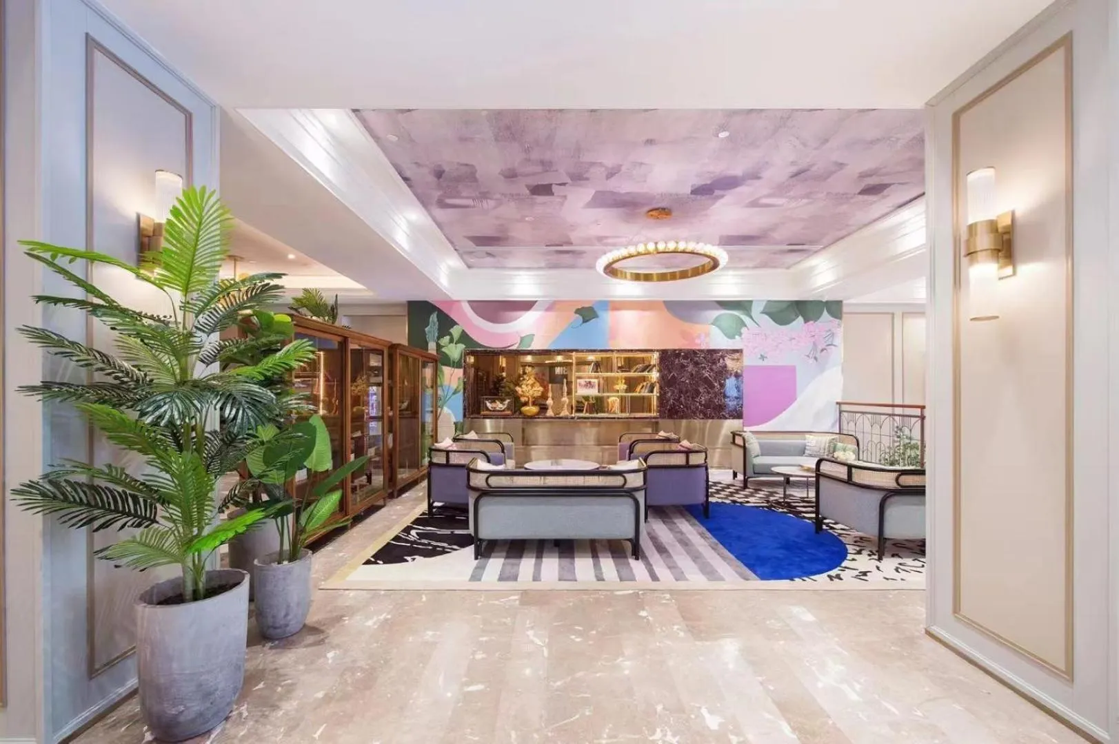 Seating area in Mercure Harbin Hexing Road