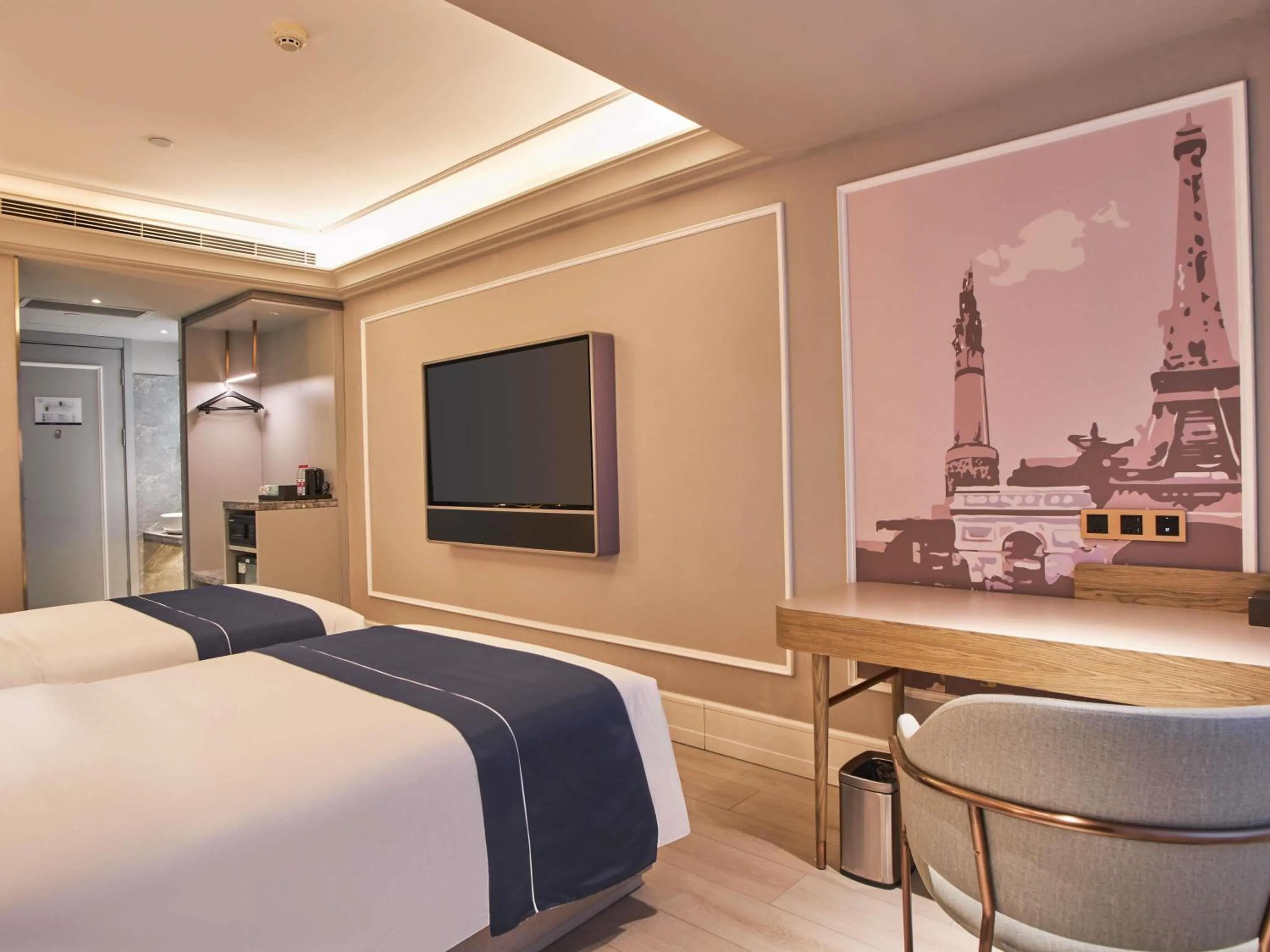 Bedroom, Bed in Mercure Harbin Hexing Road