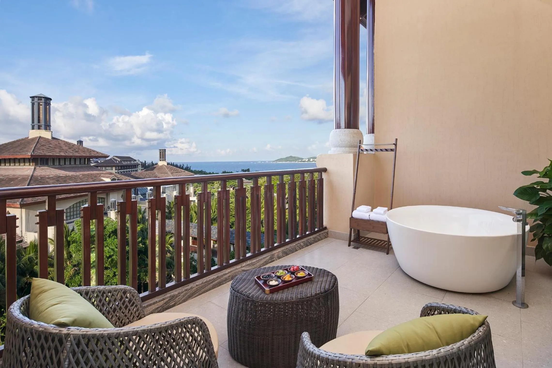 Balcony/Terrace in Fairmont Sanya Haitang Bay