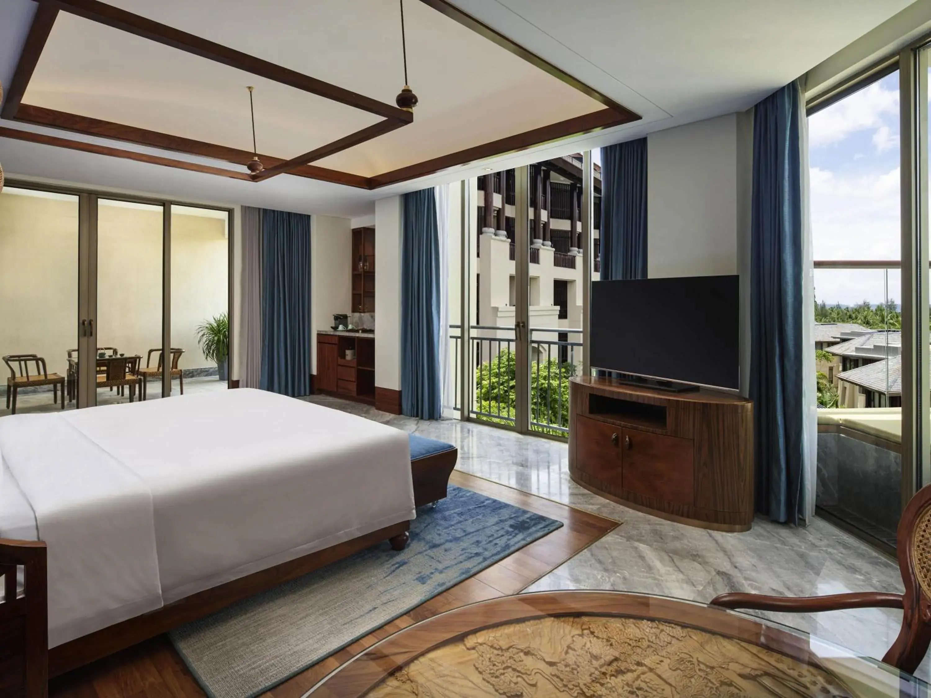 Bedroom, Bed in Fairmont Sanya Haitang Bay Bedroom, Bed in Fairmont Sanya Haitang Bay