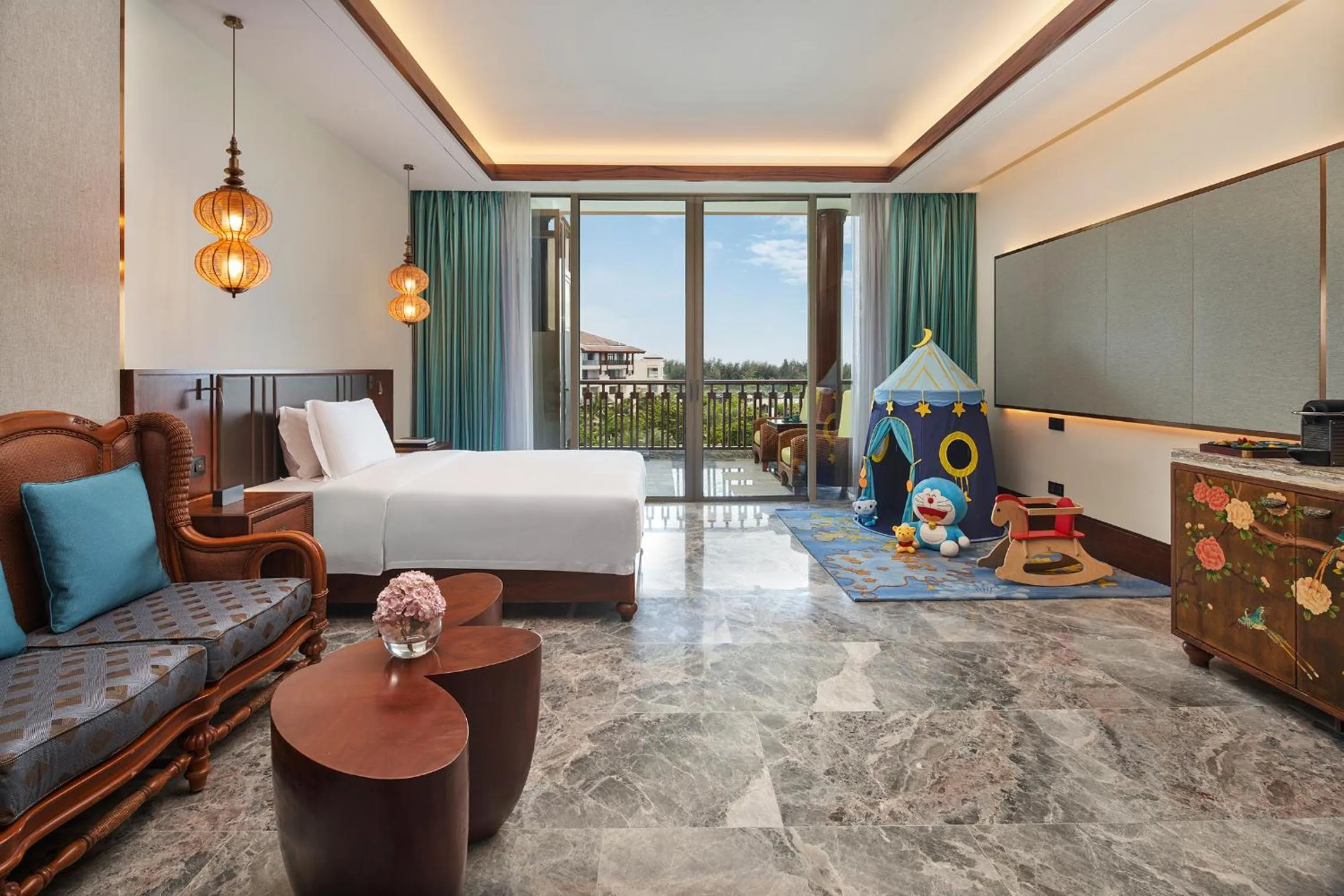 Bedroom in Fairmont Sanya Haitang Bay