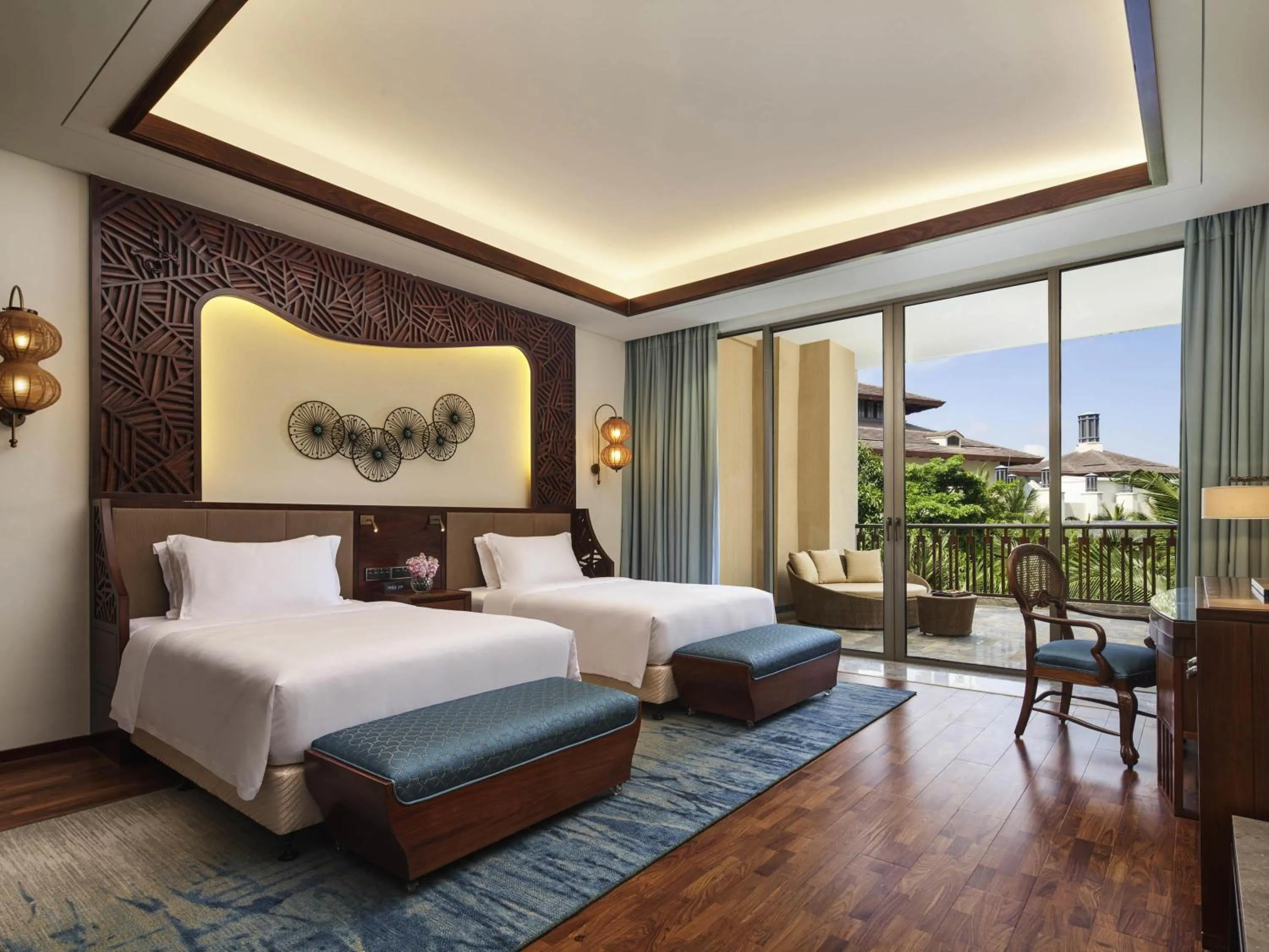 Bedroom, Bed in Fairmont Sanya Haitang Bay