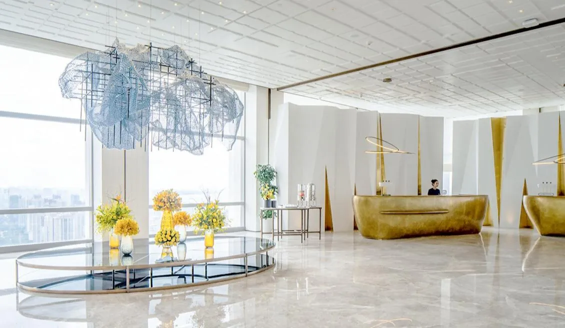 Lobby or reception in Sofitel Haikou