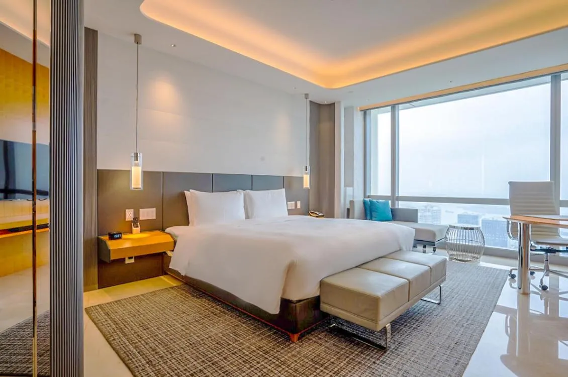 Bed in Sofitel Haikou