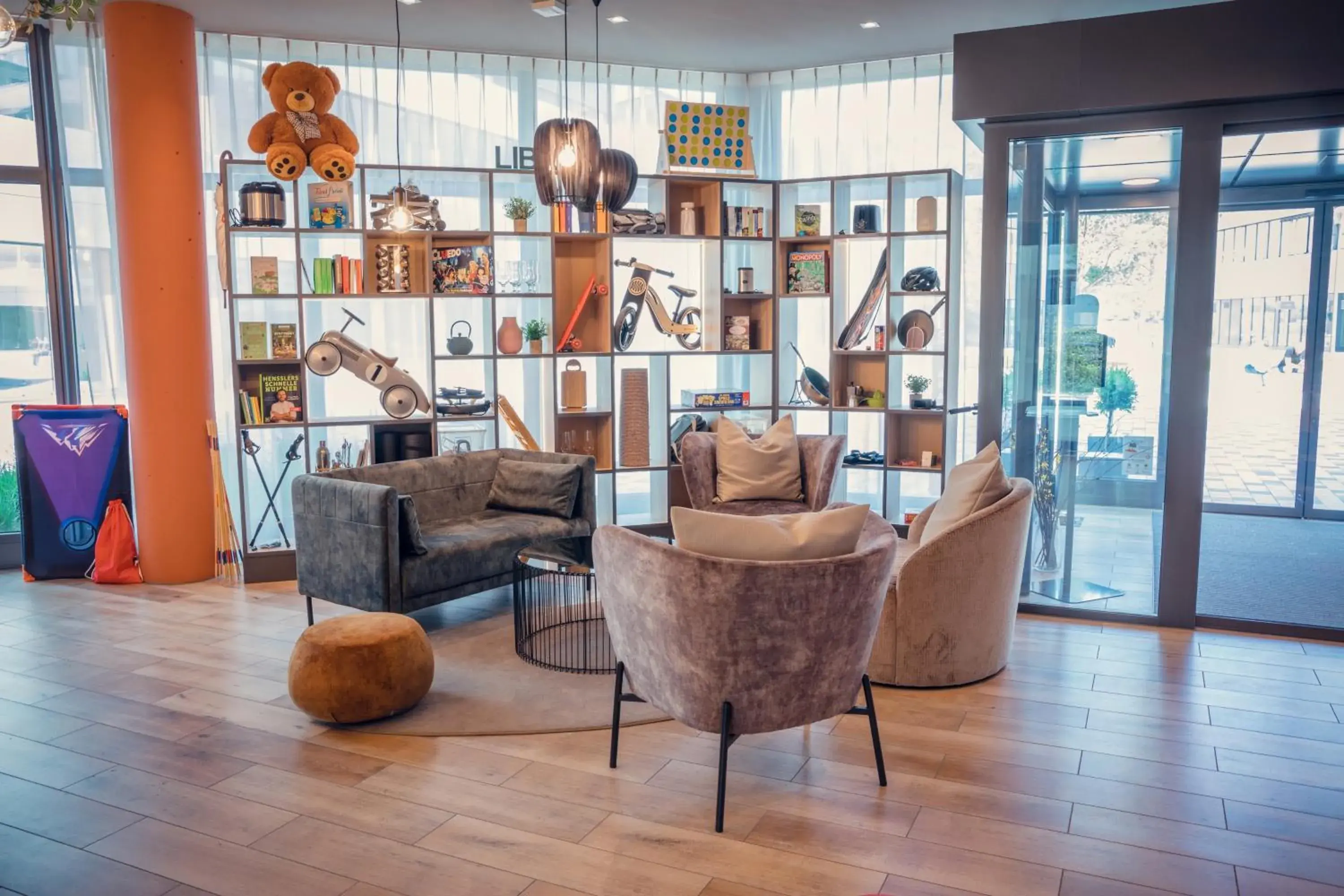 Lobby or reception in Adagio Access Stuttgart Airport Messe Lobby or reception in Adagio Access Stuttgart Airport Messe