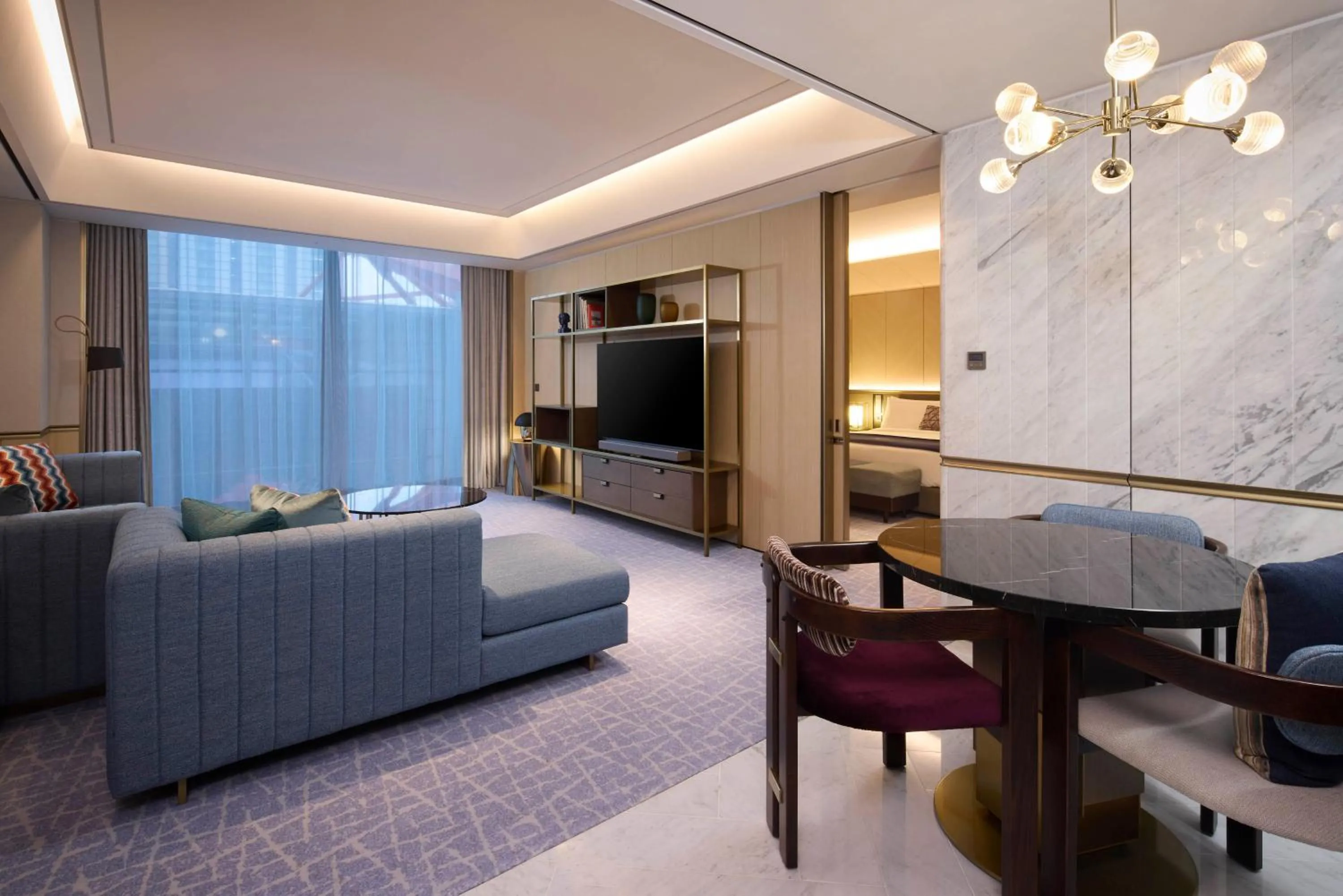 Living room in Fairmont Ambassador Seoul