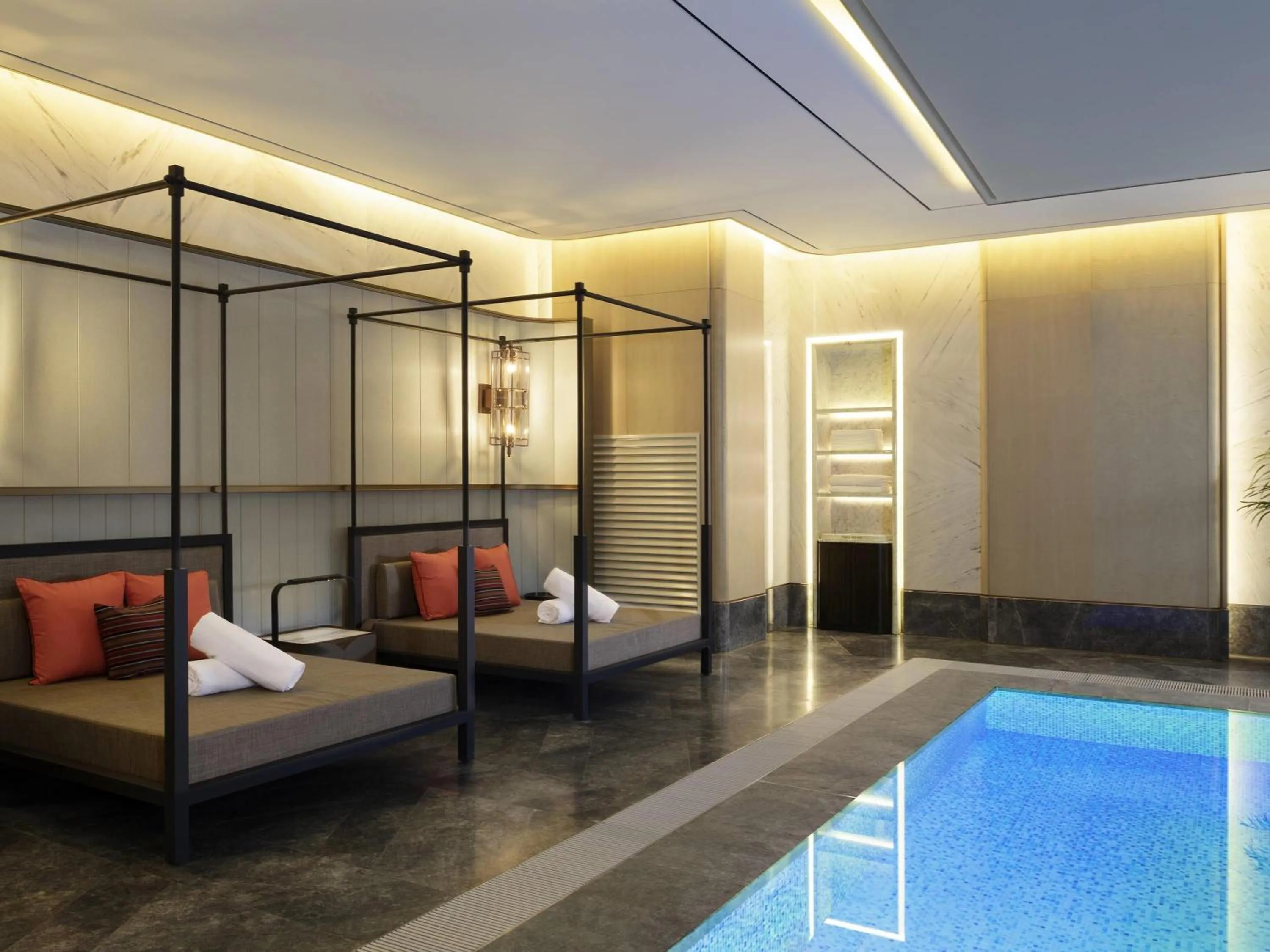 Pool view in Fairmont Ambassador Seoul