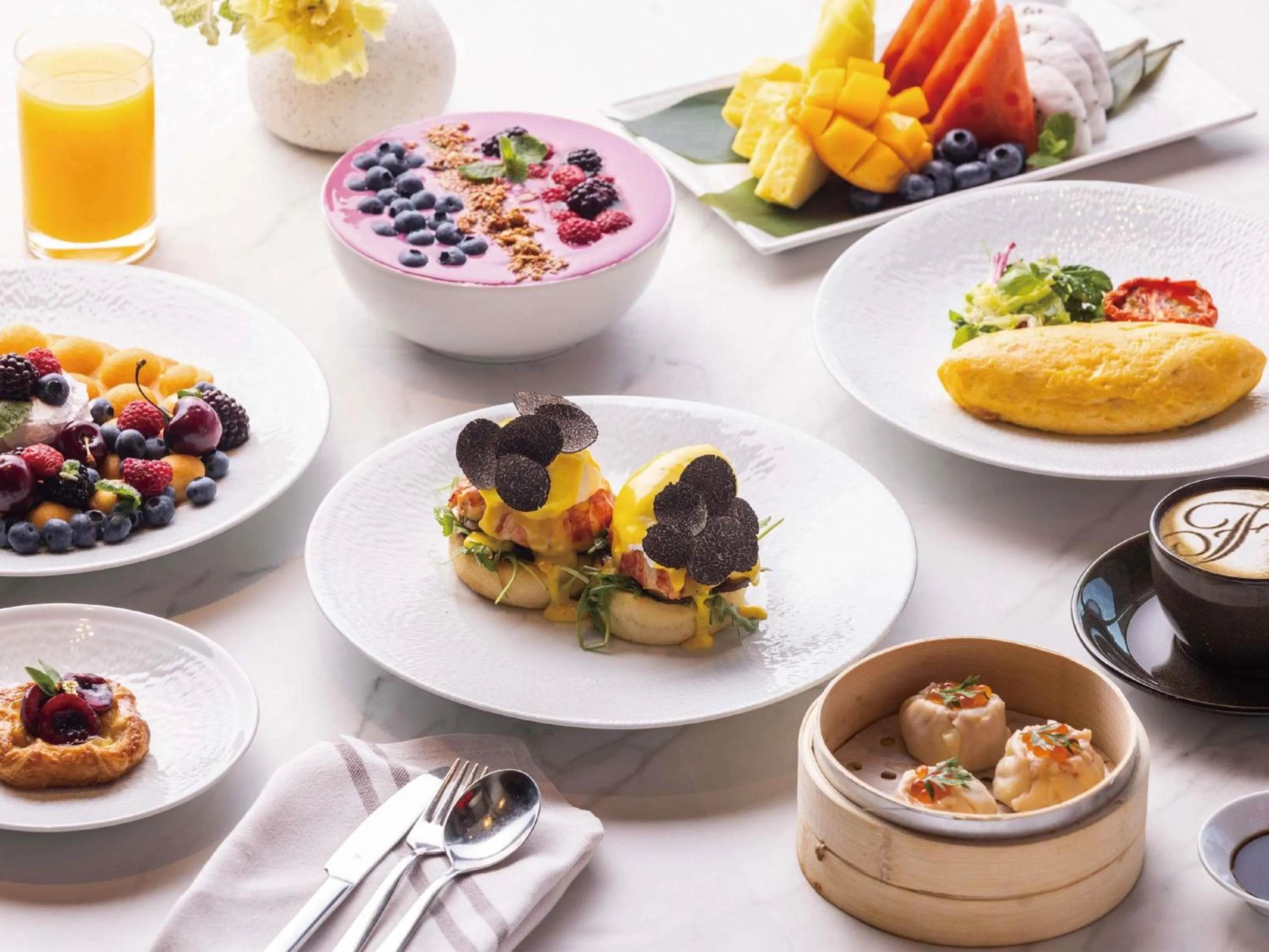 Breakfast in Fairmont Ambassador Seoul