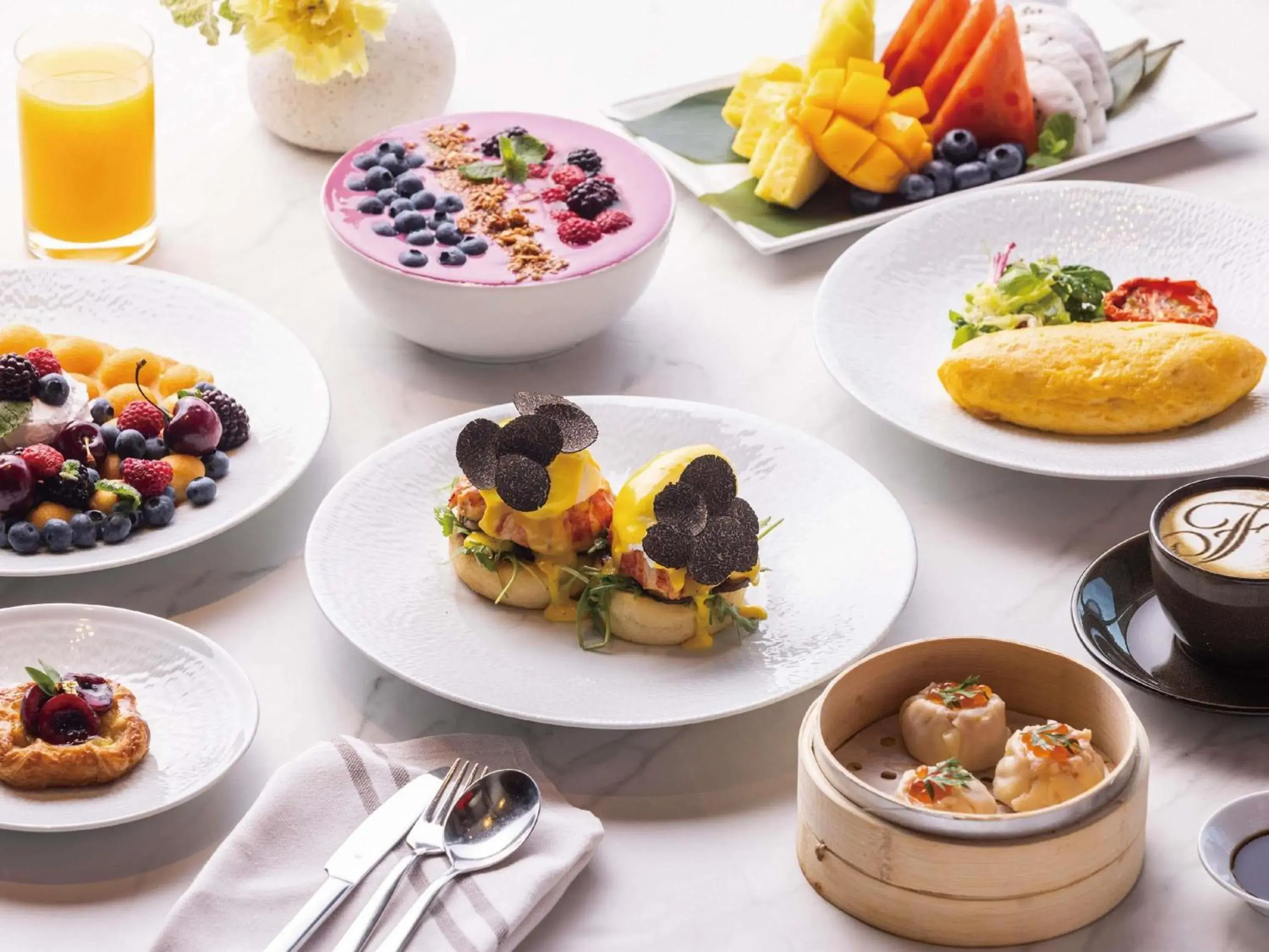 Breakfast in Fairmont Ambassador Seoul Breakfast in Fairmont Ambassador Seoul