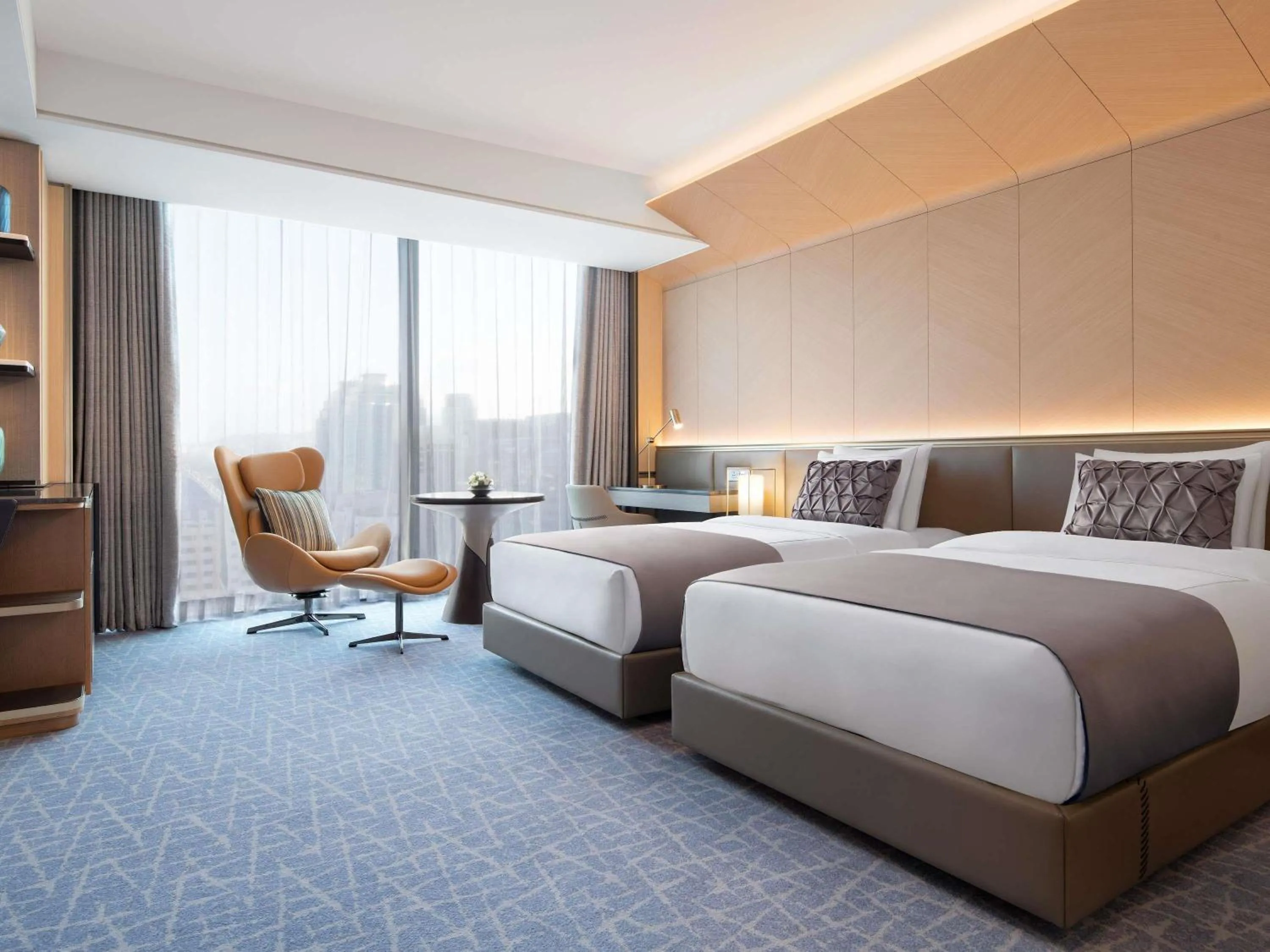 Bedroom, Bed in Fairmont Ambassador Seoul